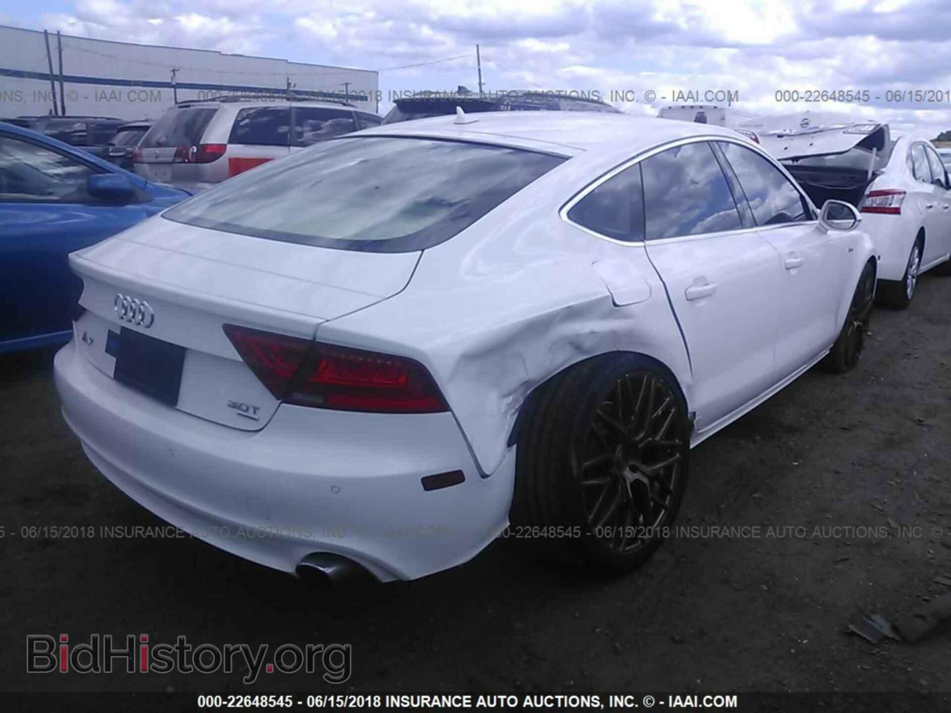2012 Audi A7 - VIN: WAUSGAFC5CN001385 - Фото 4