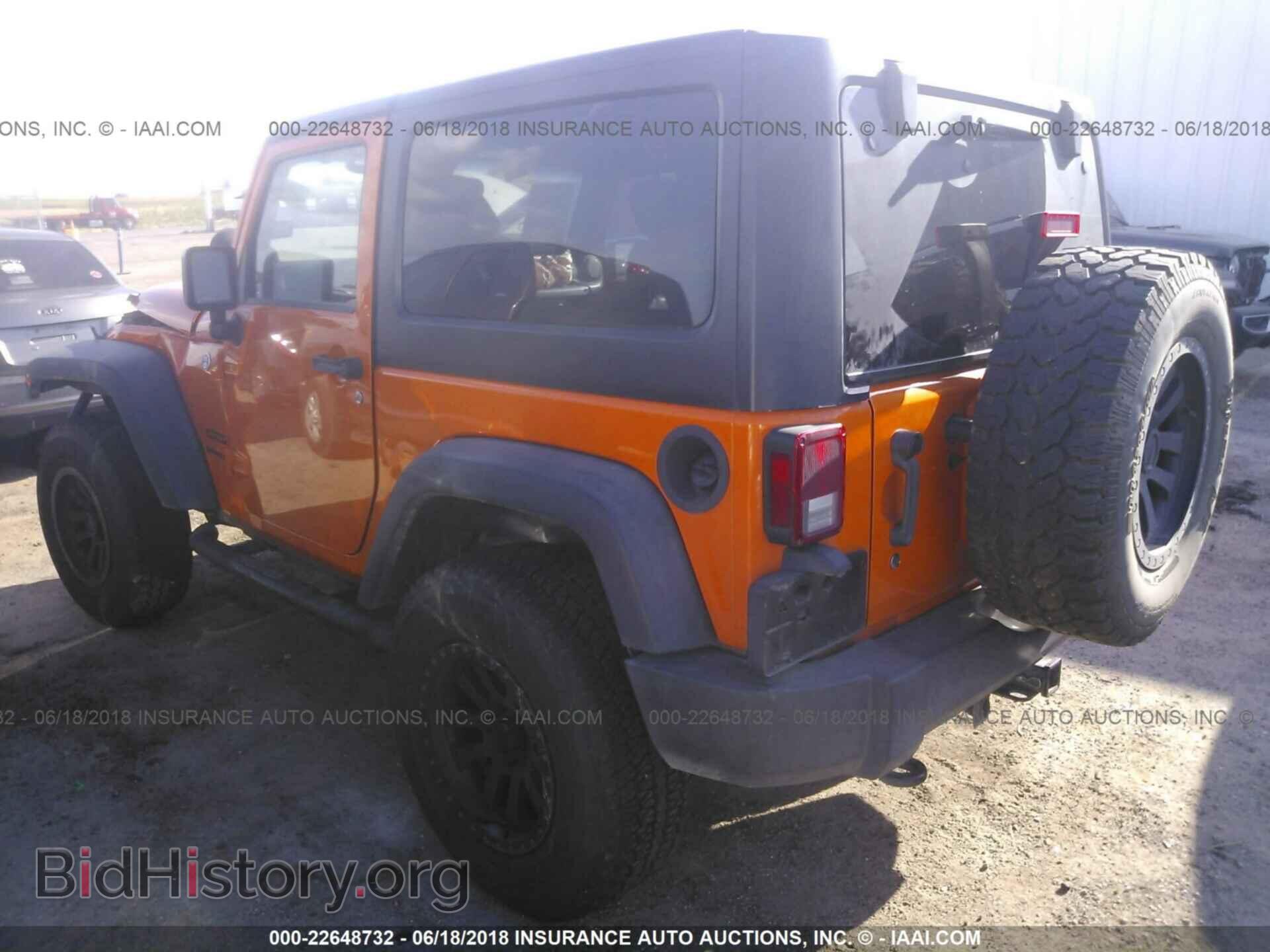 2012 Jeep Wrangler - VIN: 1C4AJWAG9CL223379 - Фото 3