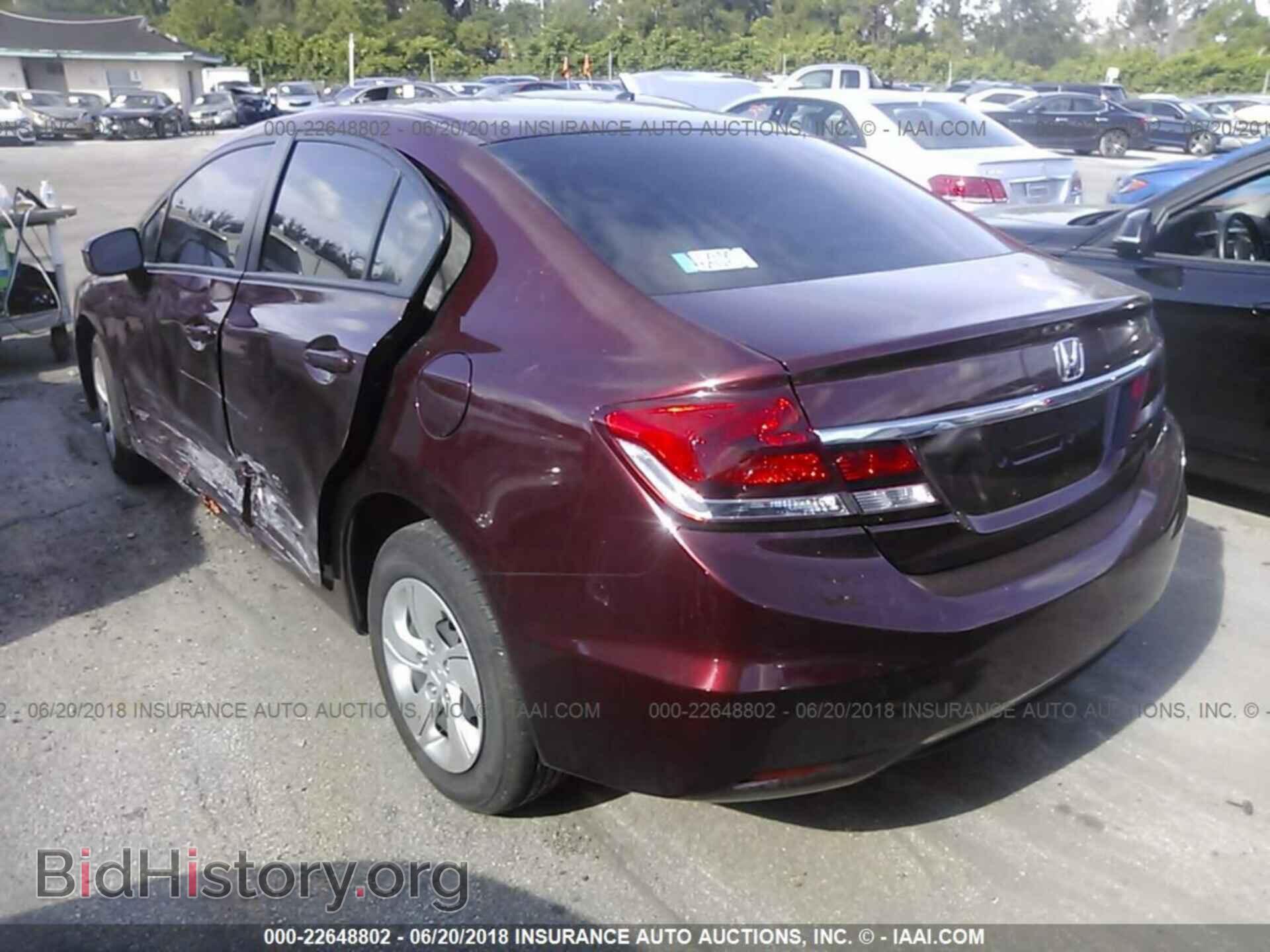 2014 Honda Civic - VIN: 19XFB2F59EE080562 - Фото 3
