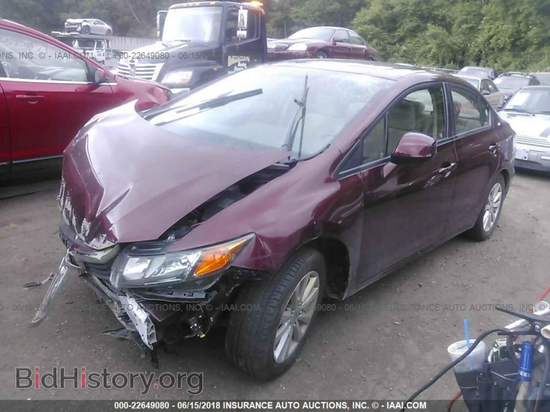 2012 Honda Civic - VIN: 19XFB2F88CE355085 - Photo 2