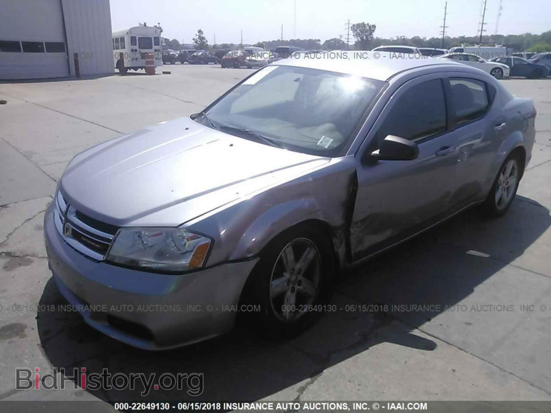 2013 Dodge Avenger - VIN: 1C3CDZAB3DN519224 - Фото 2
