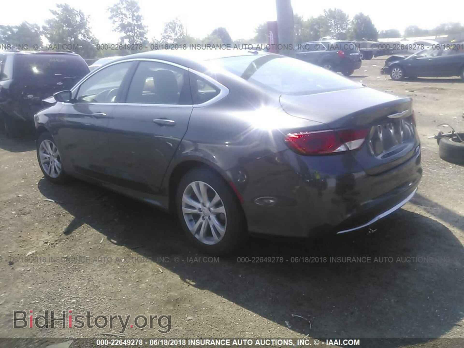 2015 Chrysler 200 - VIN: 1C3CCCAB5FN646589 - Фото 3
