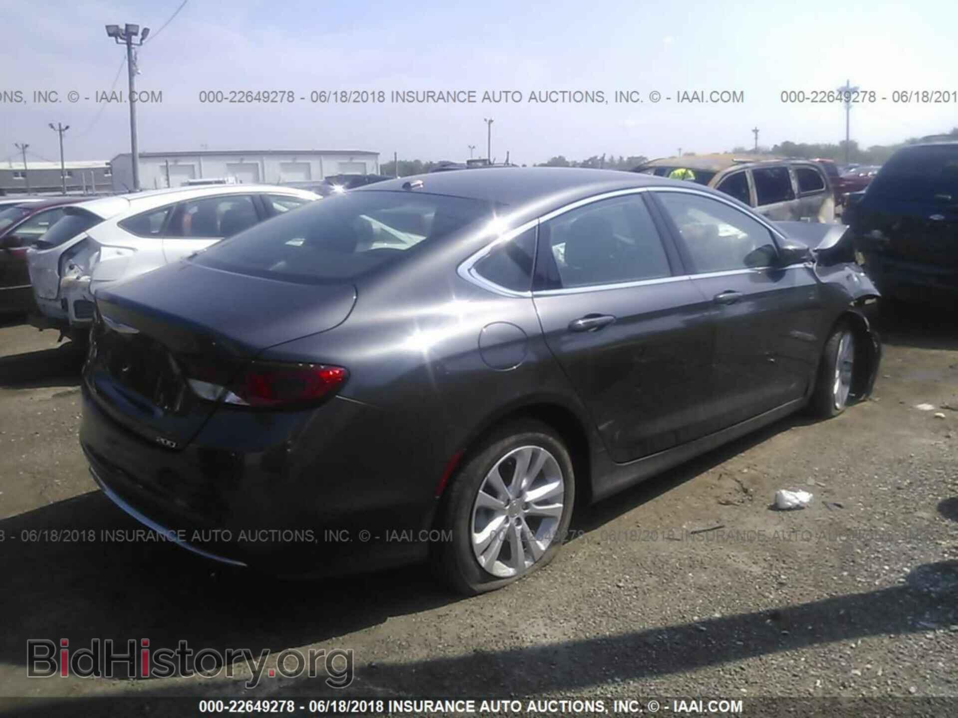 2015 Chrysler 200 - VIN: 1C3CCCAB5FN646589 - Фото 4