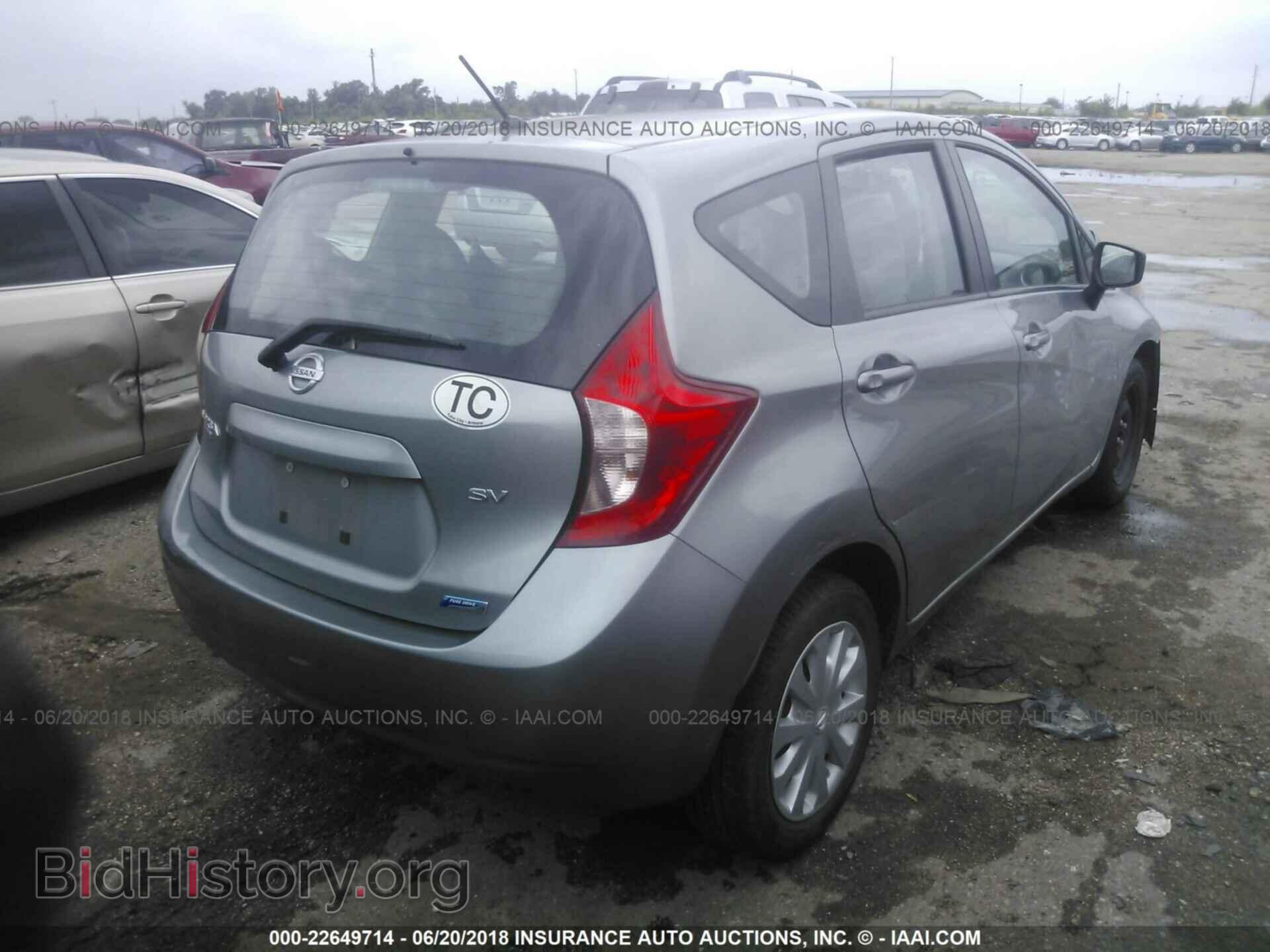 2015 Nissan Versa note - VIN: 3N1CE2CP7FL380438 - Фото 4