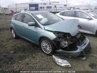 2012 Ford FOCUS, light blue — VIN 1FAHP3M26CL268247, IAAI
