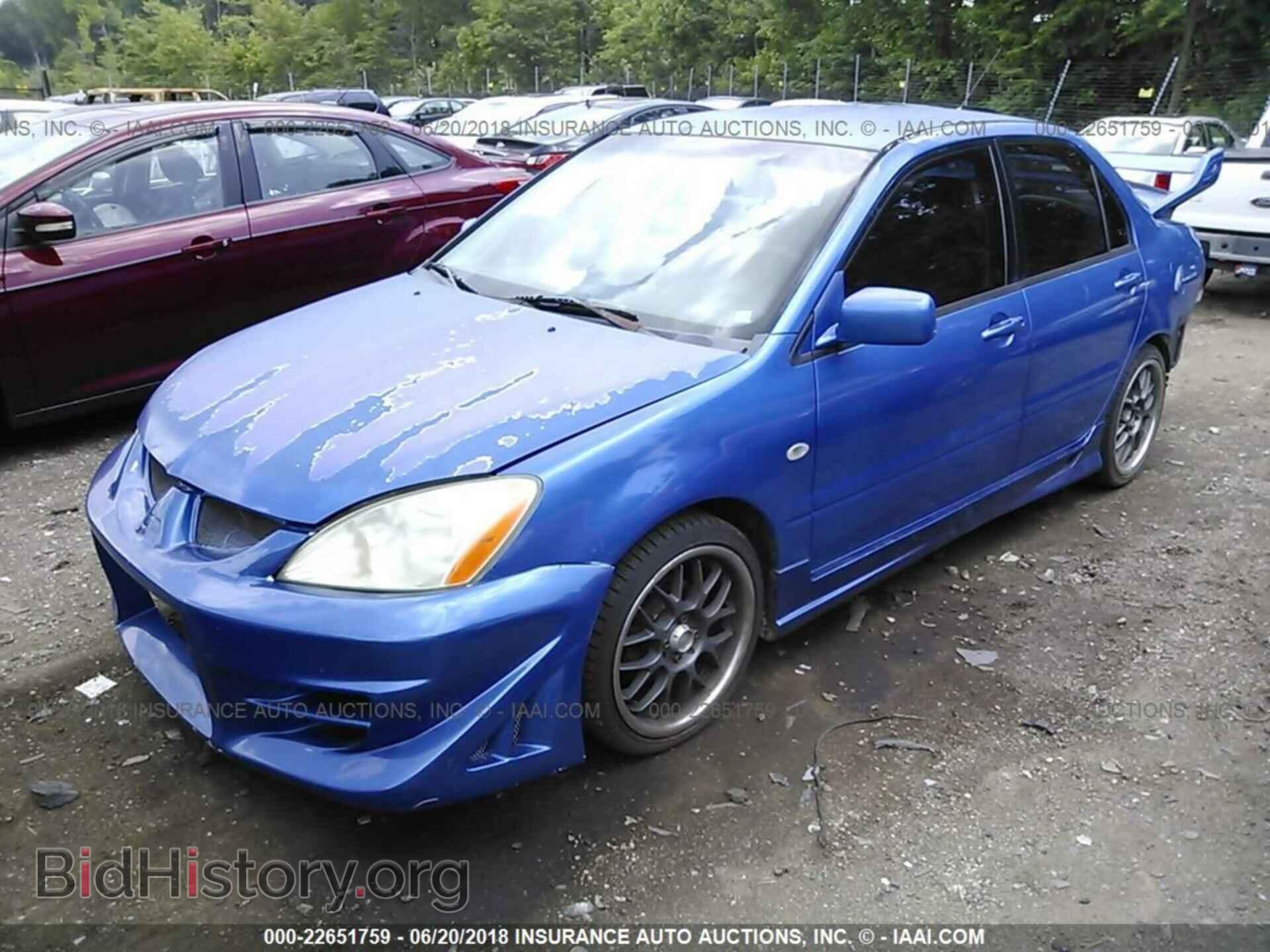 2004 MITSUBISHI LANCER - VIN: JA3AJ26EX4U013951 - Фото 2