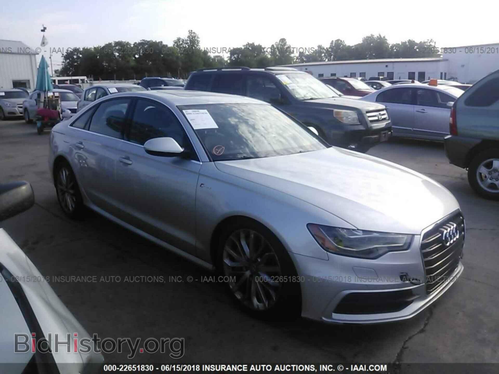 Фотография WAUBGAFC7CN015014 - Audi A6 2012