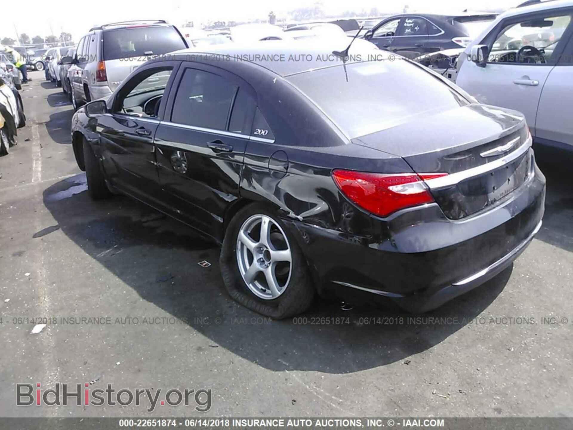 2012 Chrysler 200 - VIN: 1C3CCBAB6CN117271 - Фото 3