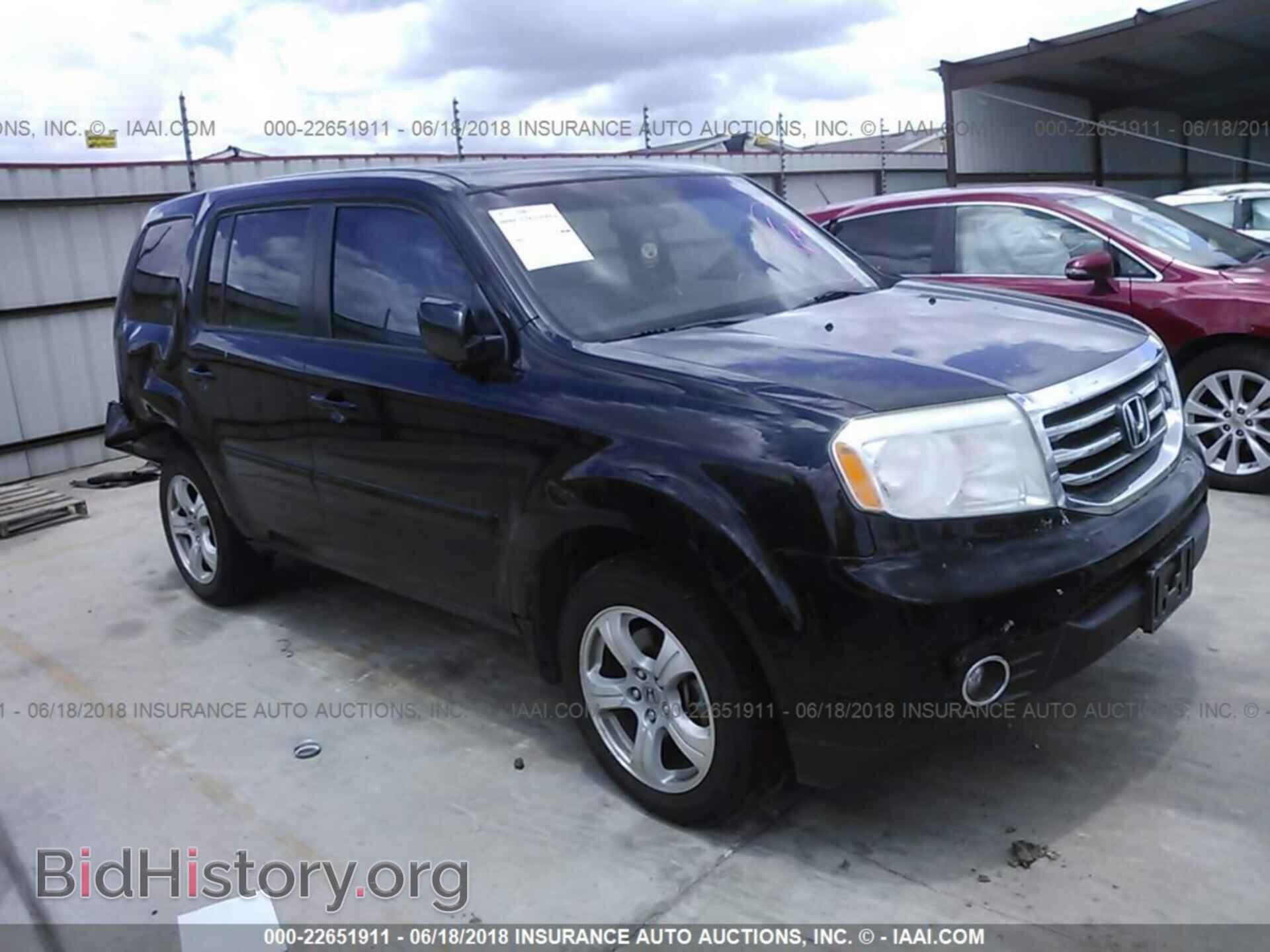 Фотография 5FNYF3H69CB005053 - Honda Pilot 2012