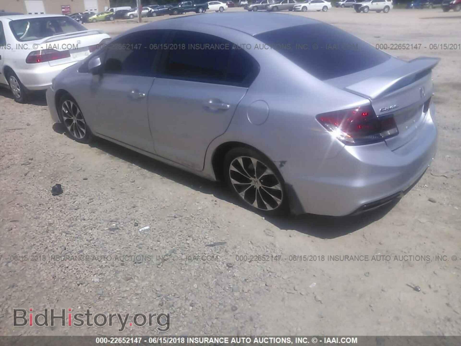 2013 Honda Civic - VIN: 2HGFB6E56DH705478 - Фото 3