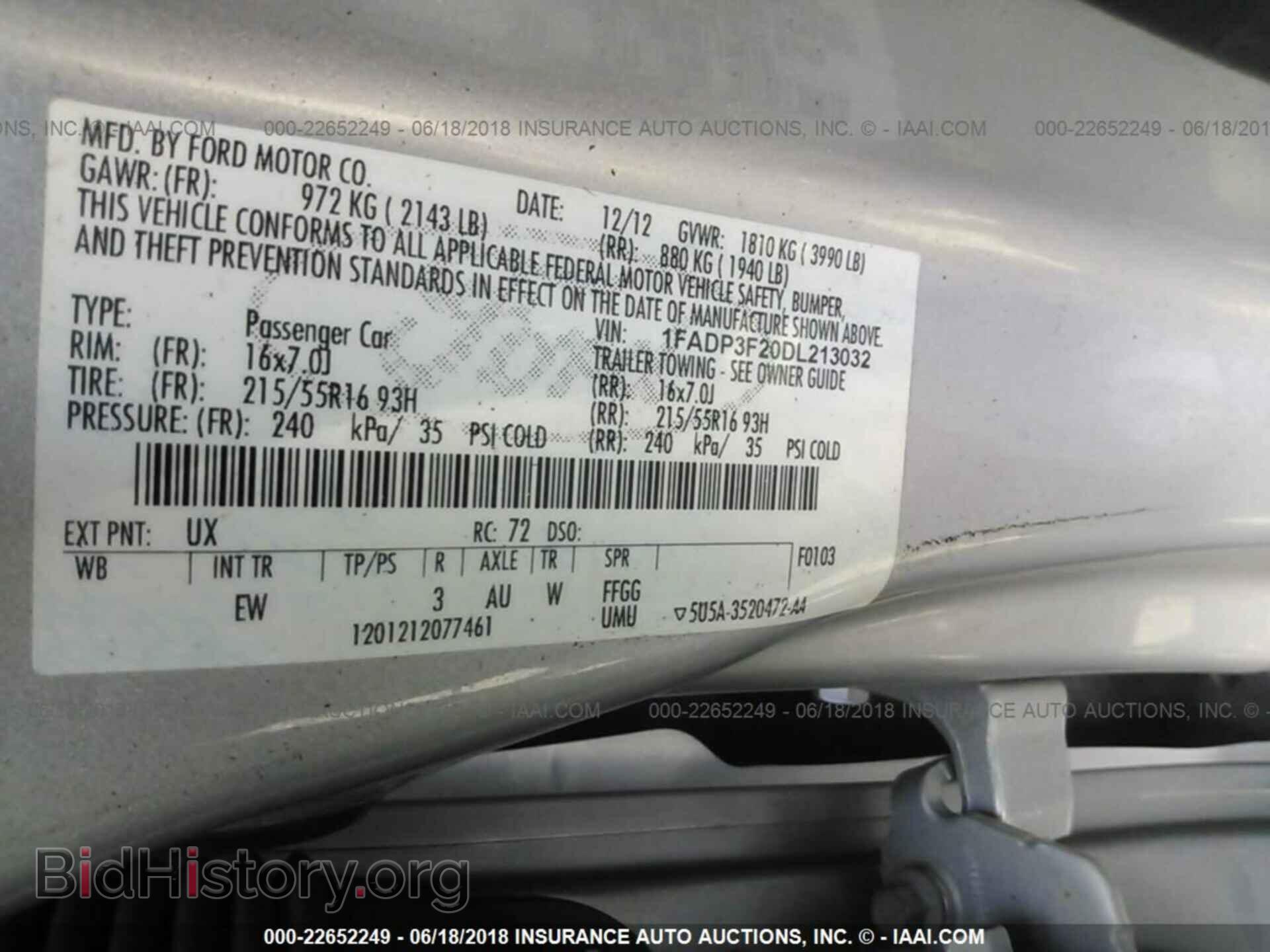 2013 Ford Focus - VIN: 1FADP3F20DL213032 - Photo 9