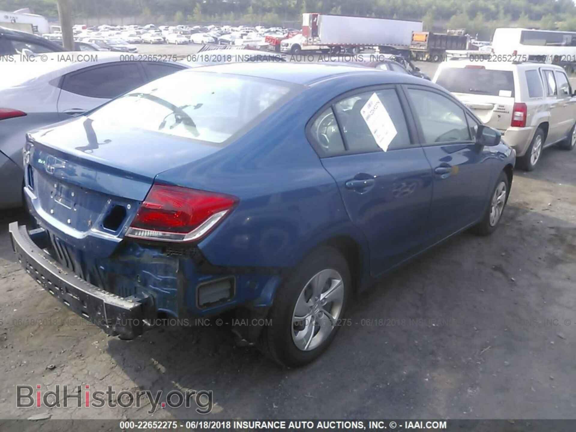 2014 Honda Civic - VIN: 19XFB2F5XEE250251 - Фото 4