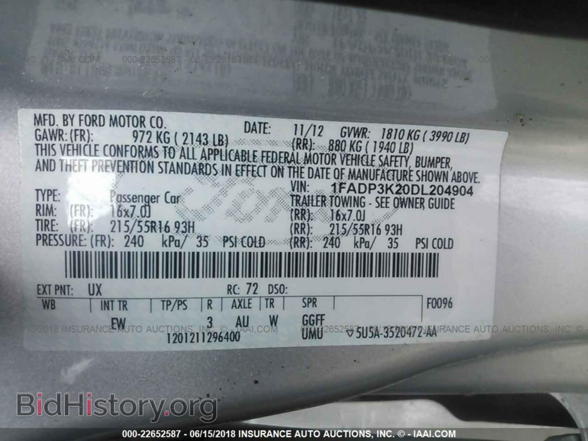2013 Ford Focus - VIN: 1FADP3K20DL204904 - Photo 9