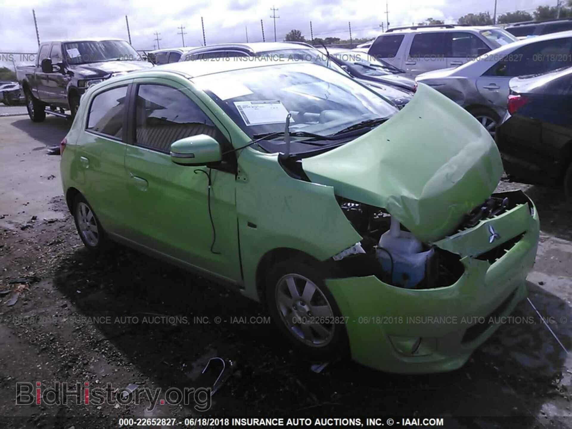 Photo ML32A4HJ9FH007472 - Mitsubishi Mirage 2015