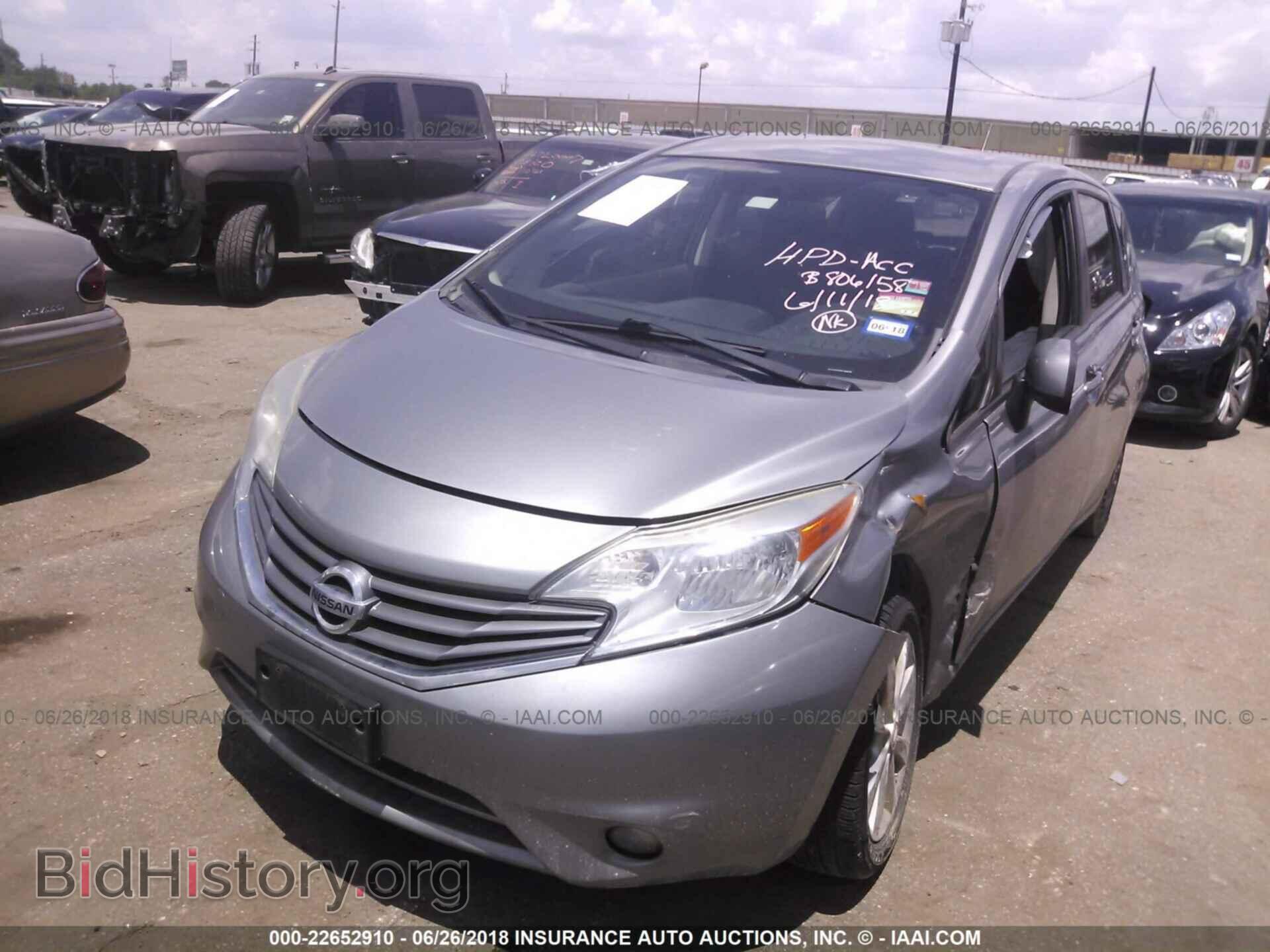 2014 Nissan Versa note - VIN: 3N1CE2CP8EL360570 - Фото 2