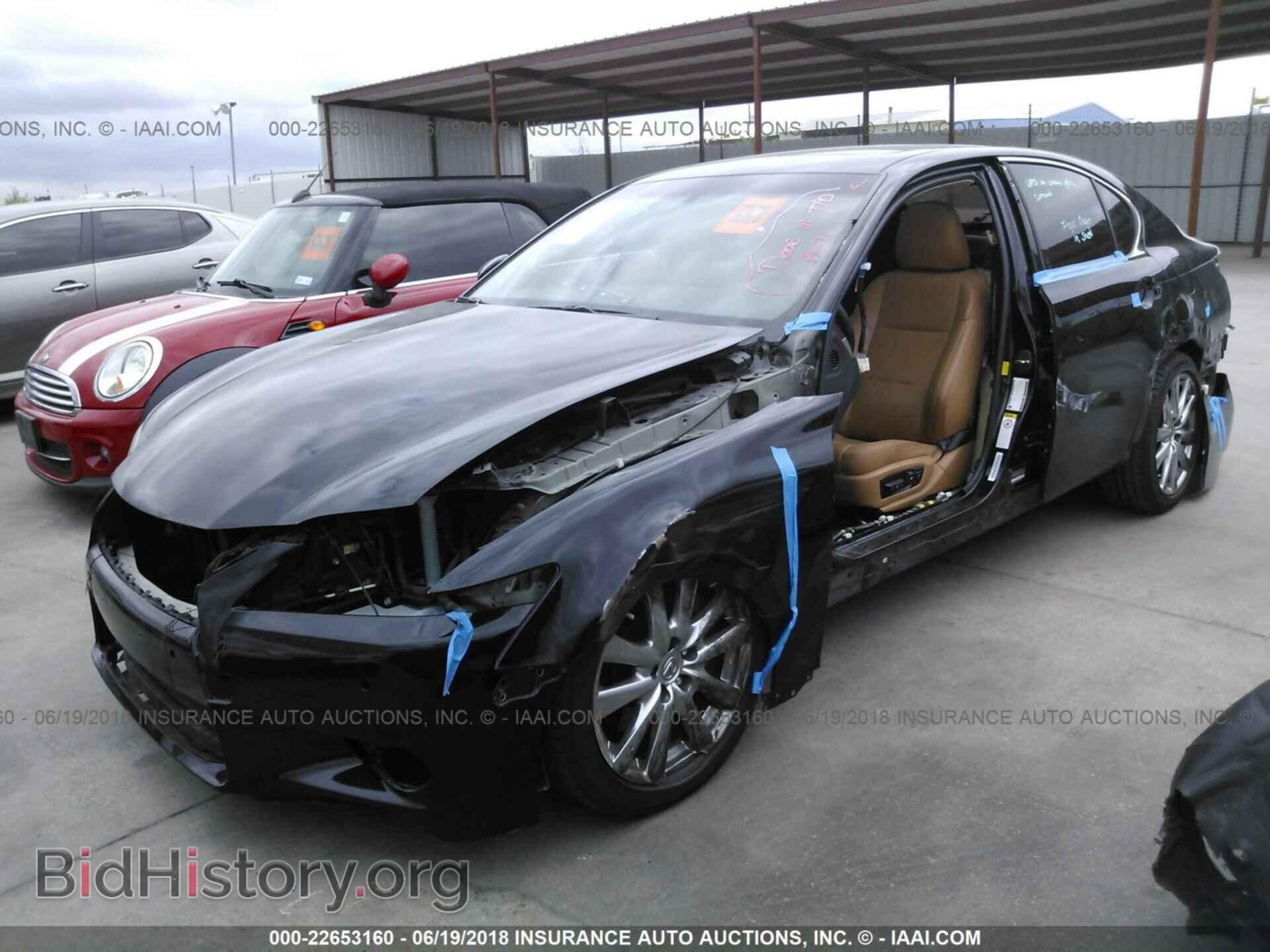 2013 Lexus Gs - VIN: JTHBE1BL8D5023637 - Фото 2