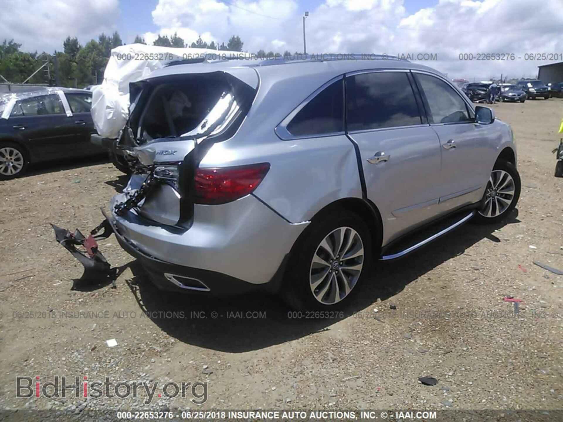 2014 Acura Mdx - VIN: 5FRYD3H41EB007904 - Фото 4