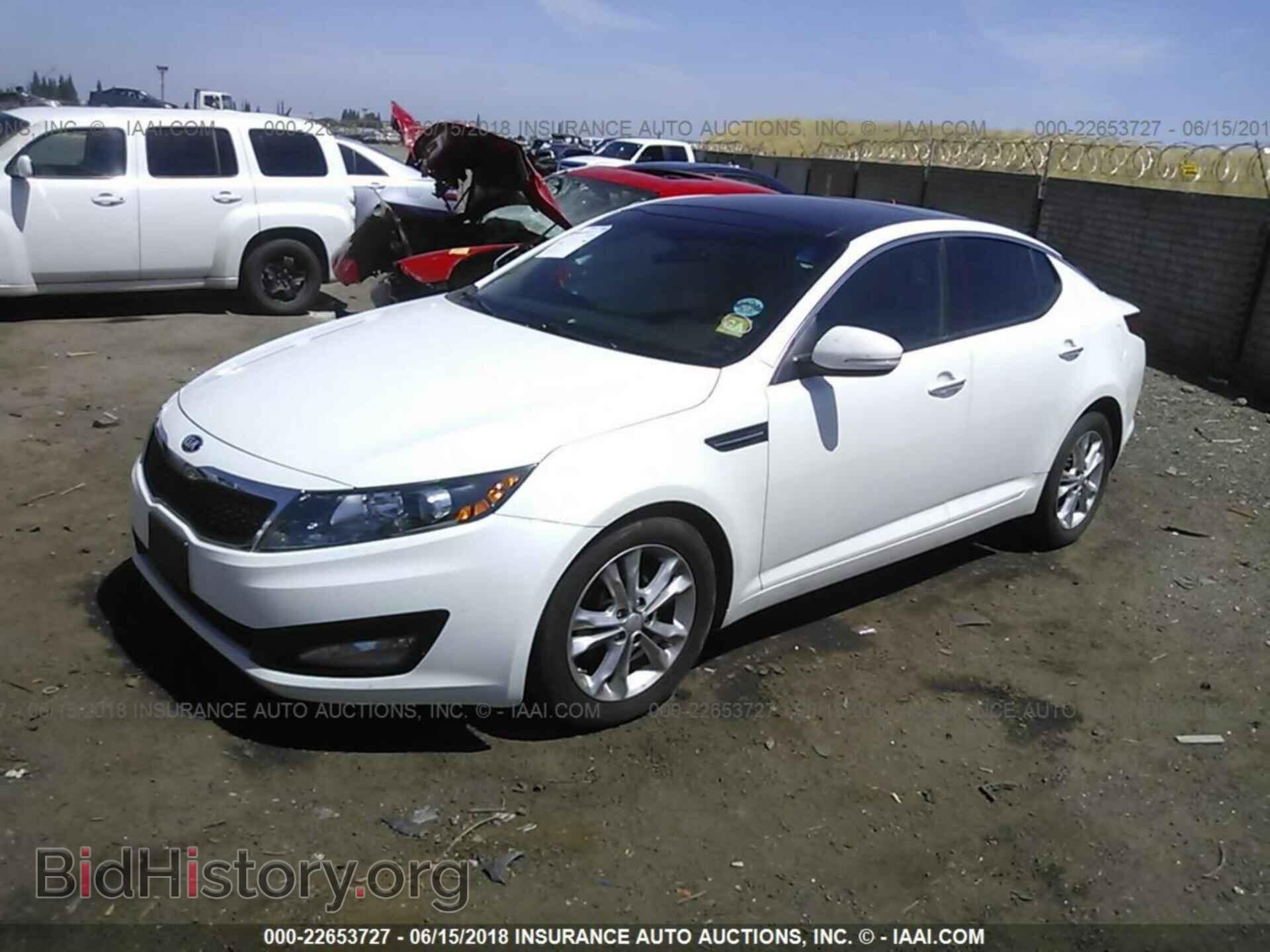 2013 Kia Optima - VIN: 5XXGN4A74DG093547 - Photo 2
