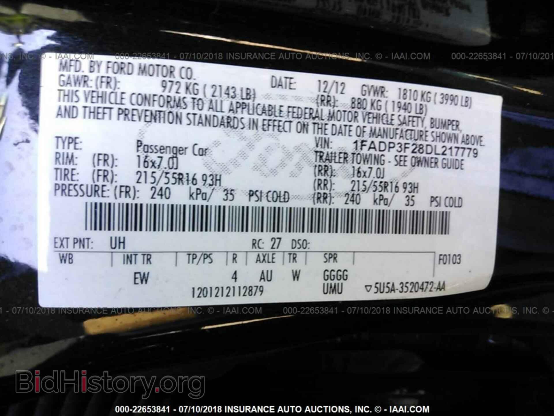 2013 Ford Focus - VIN: 1FADP3F28DL217779 - Photo 9