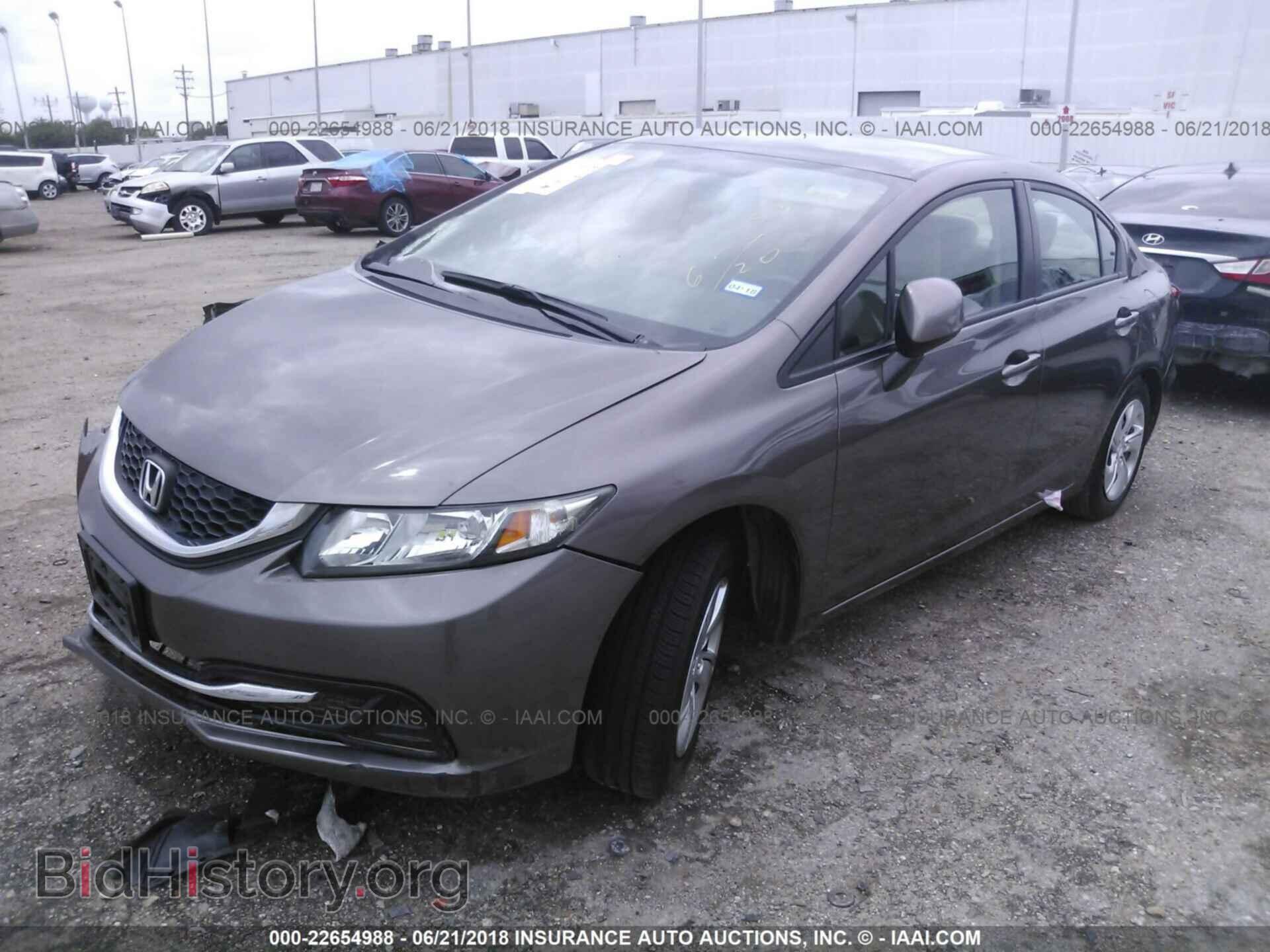 2013 Honda Civic - VIN: 19XFB2F58DE095584 - Фото 2