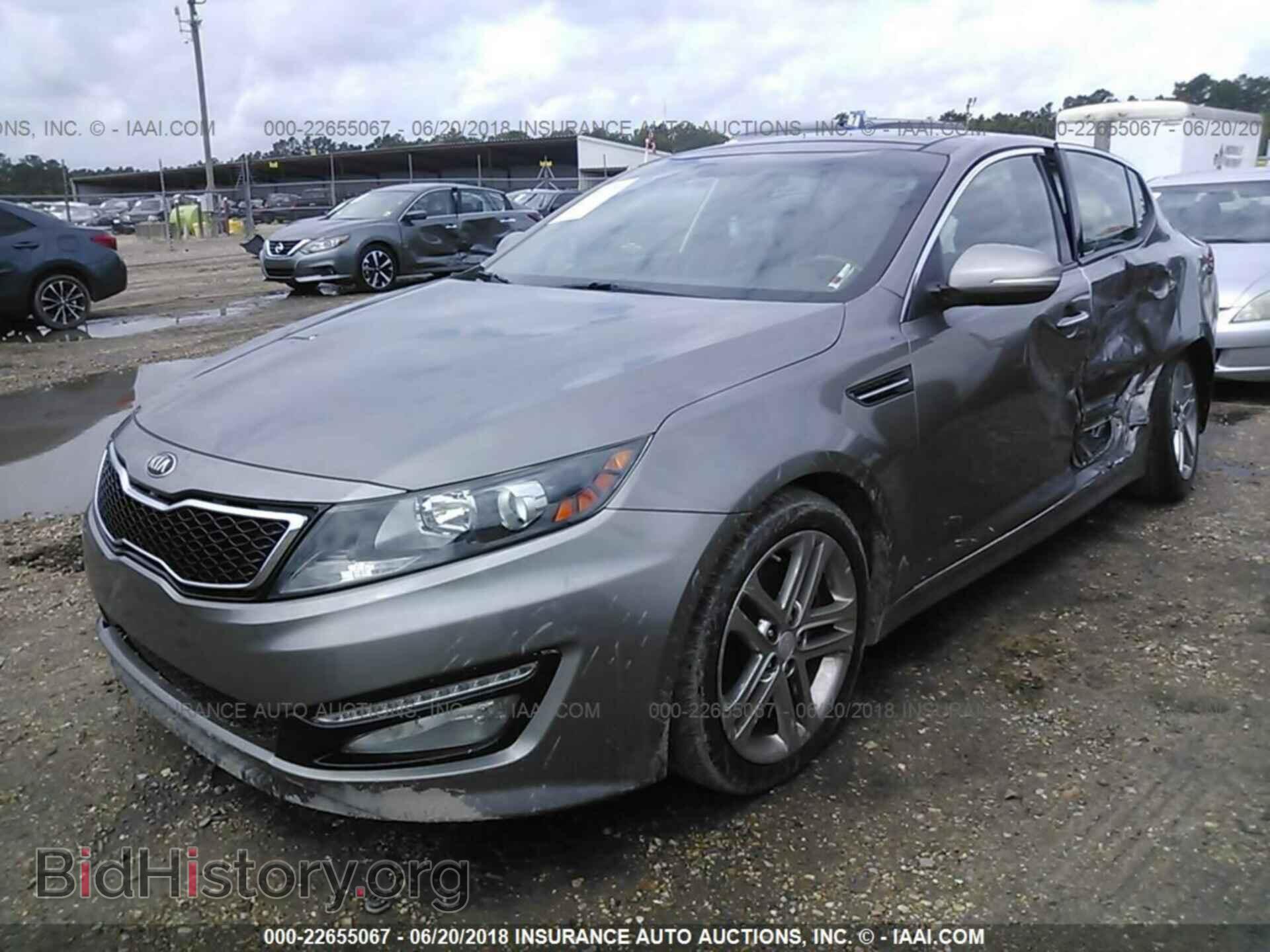 2013 Kia Optima - VIN: 5XXGR4A6XDG203898 - Фото 2