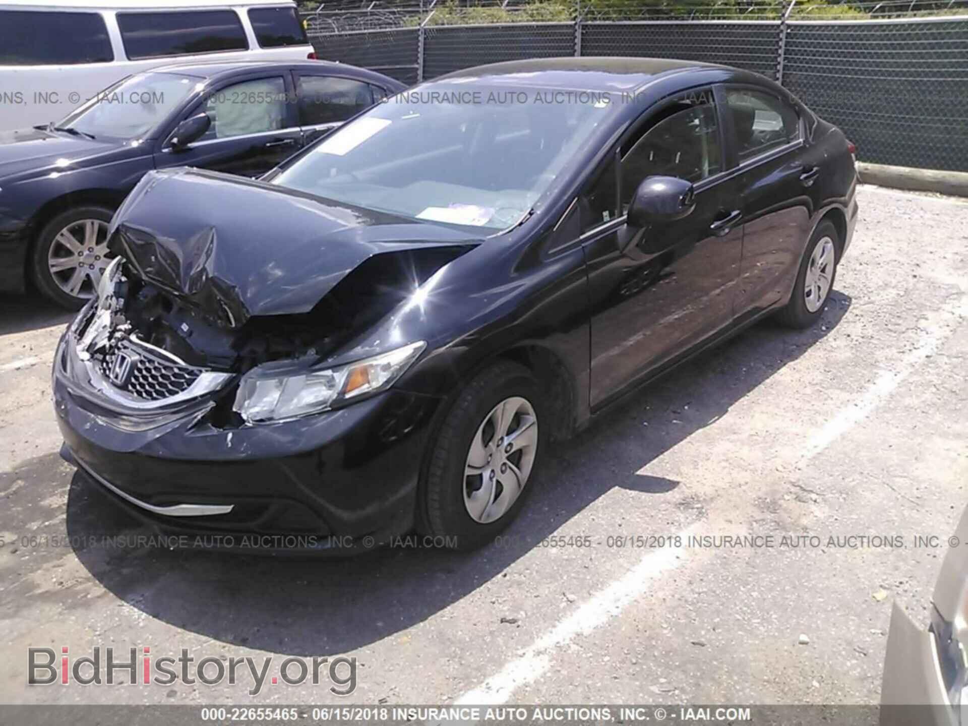 2013 Honda Civic - VIN: 19XFB2F54DE094917 - Фото 2