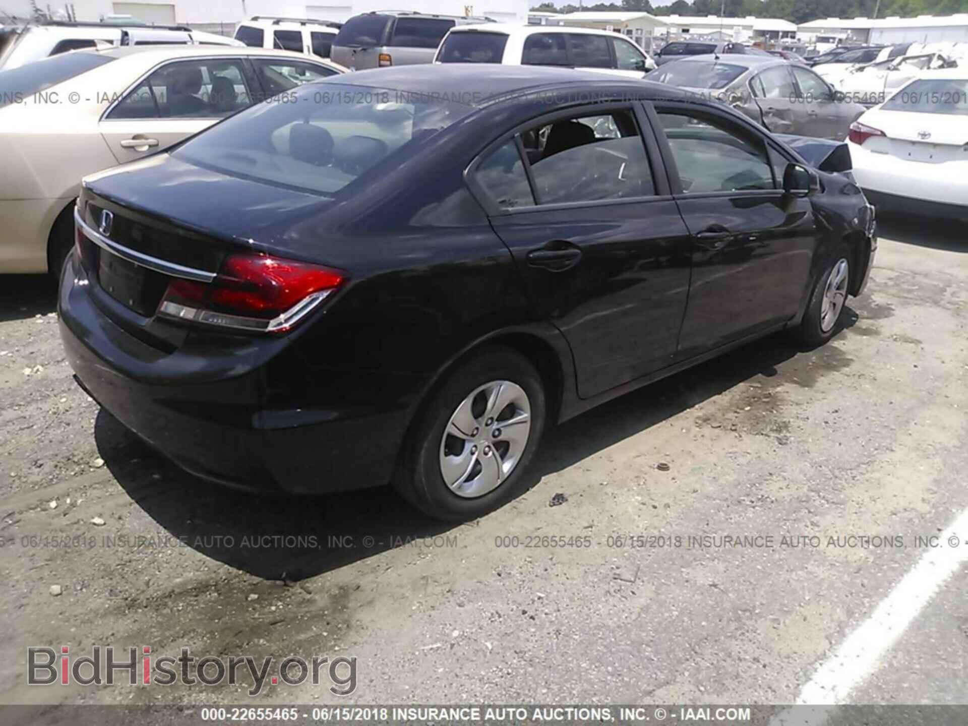 2013 Honda Civic - VIN: 19XFB2F54DE094917 - Фото 4