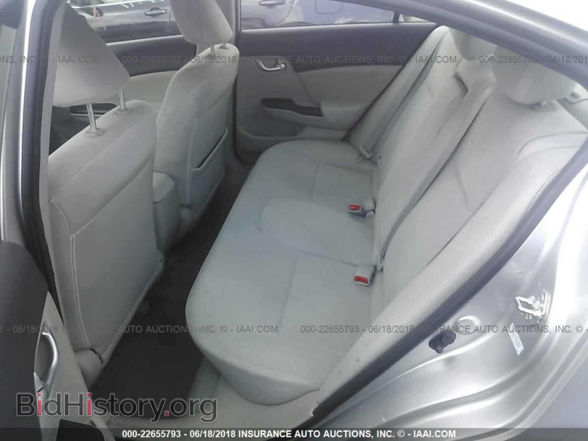 2012 Honda CIVIC (VIN 2HGFB2F87CH308846) — photo 8 of 10