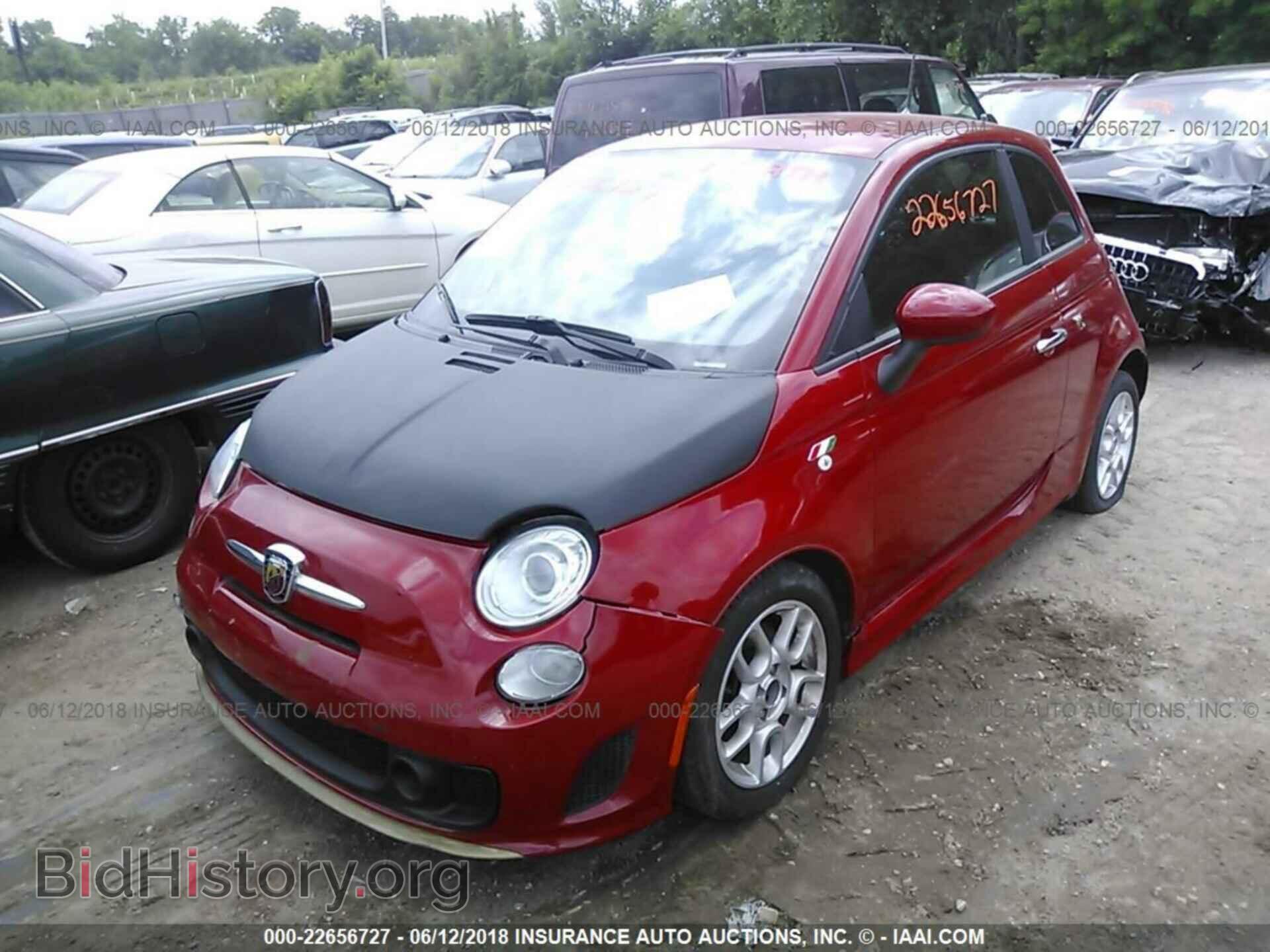 2015 Fiat 500 - VIN: 3C3CFFFH9FT523500 - Photo 2