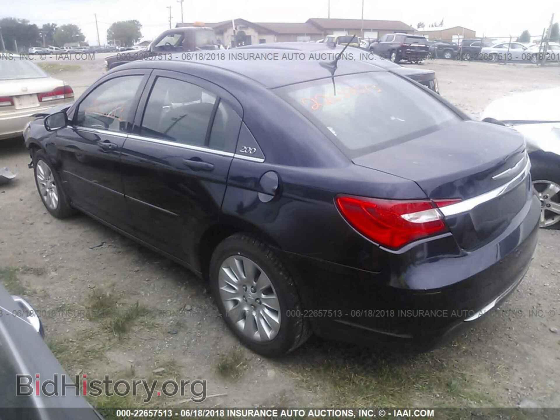 2012 Chrysler 200 - VIN: 1C3CCBAB3CN191344 - Фото 3