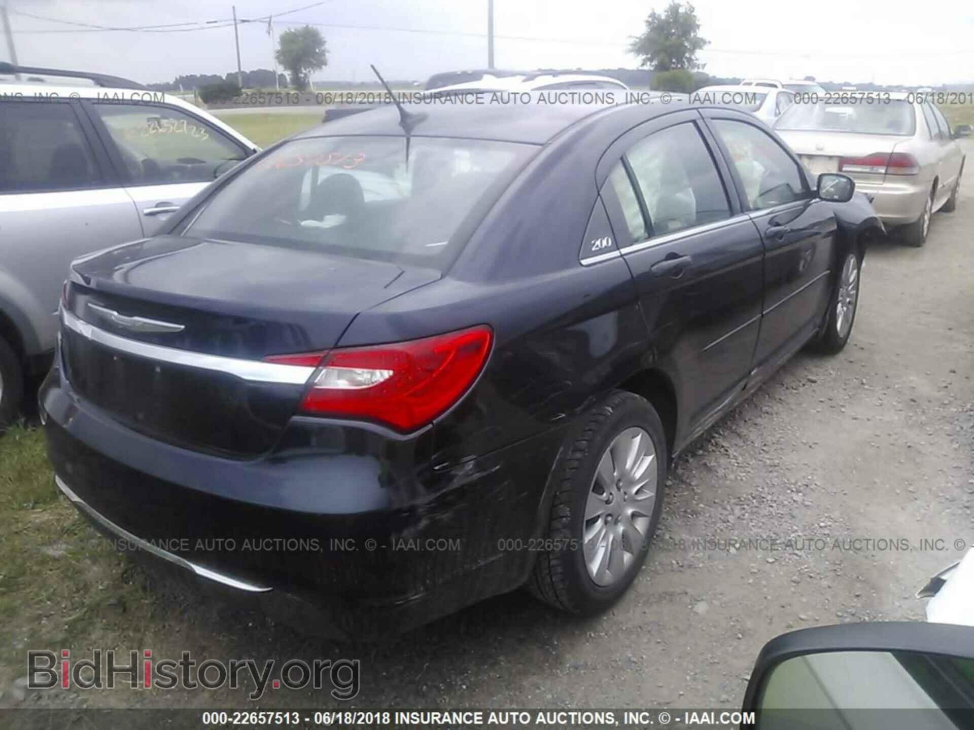 2012 Chrysler 200 - VIN: 1C3CCBAB3CN191344 - Фото 4
