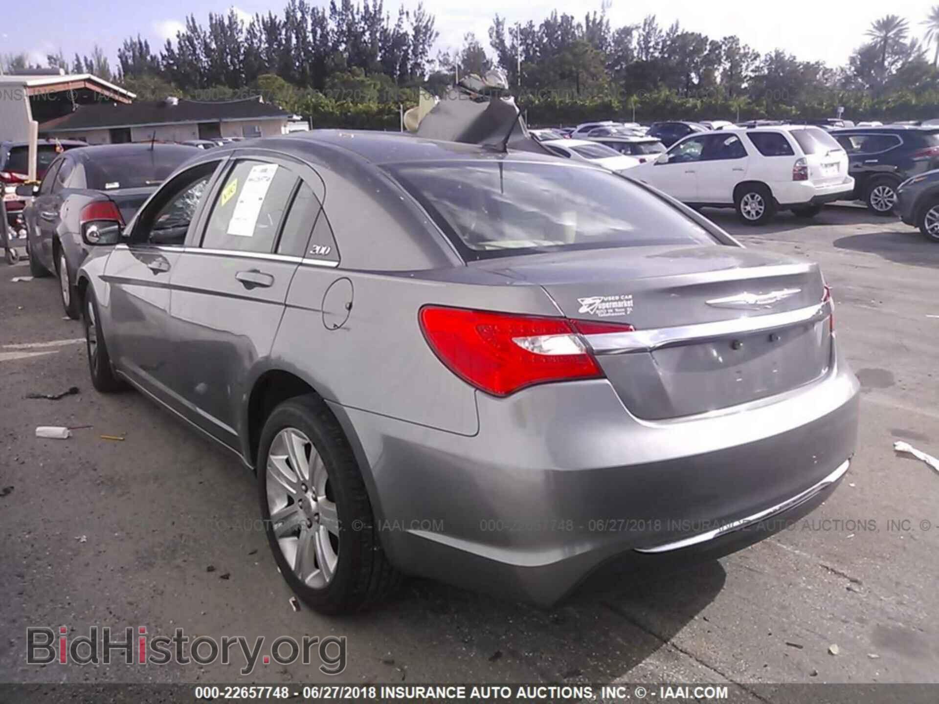 2012 Chrysler 200 - VIN: 1C3CCBBB7CN160726 - Фото 3