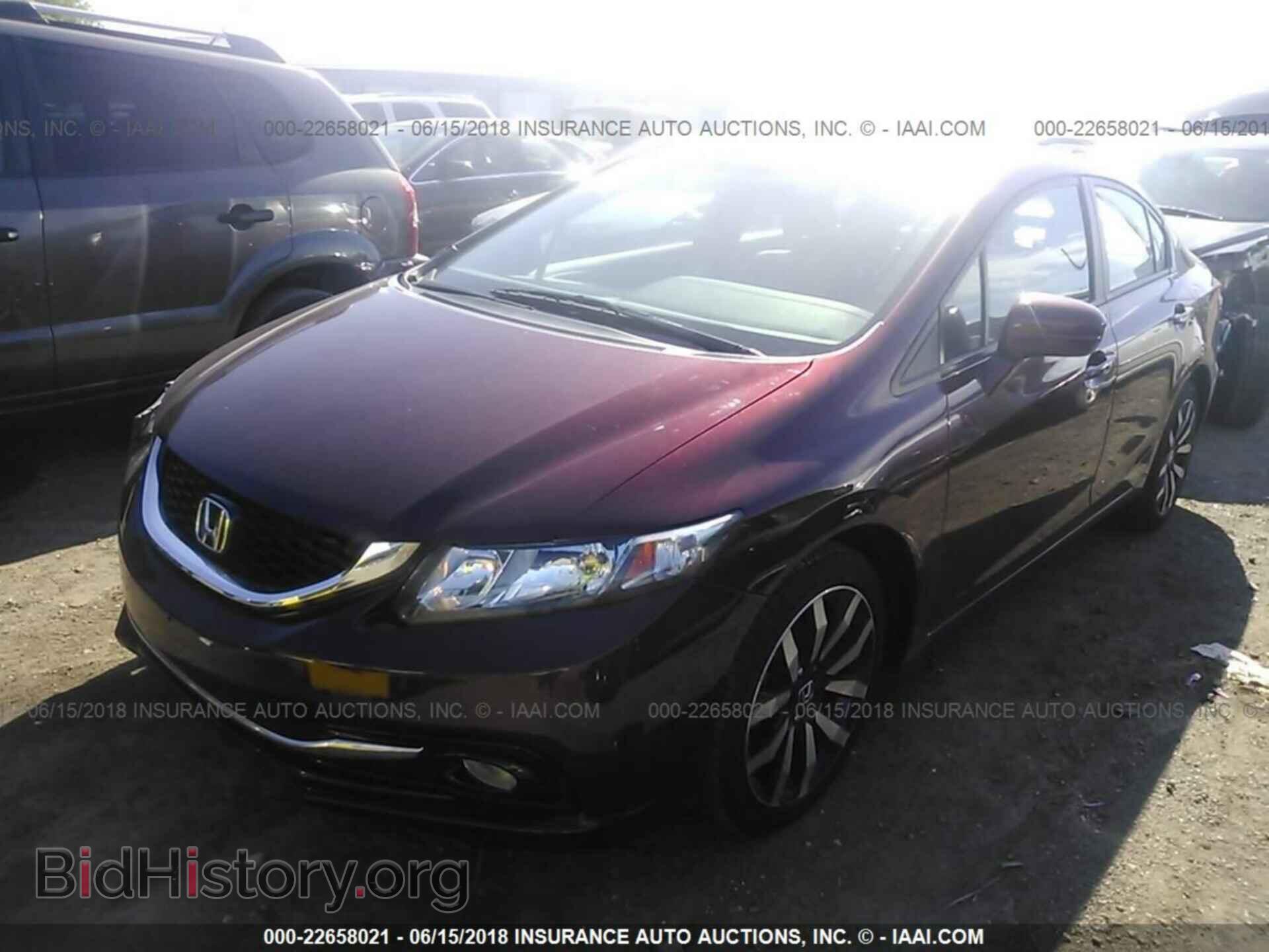 2014 Honda Civic - VIN: 19XFB2F93EE059127 - Фото 2