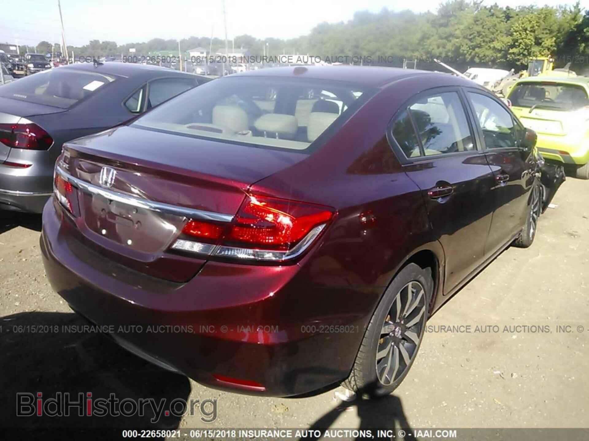 2014 Honda Civic - VIN: 19XFB2F93EE059127 - Фото 4