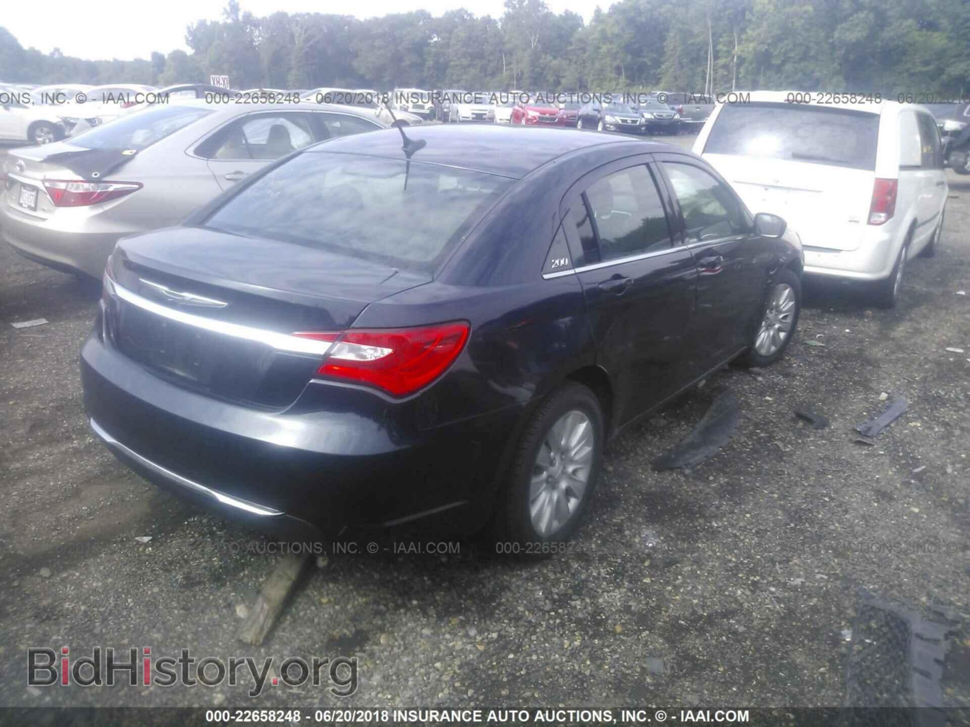 2012 Chrysler 200 - VIN: 1C3CCBAB4CN256704 - Фото 4