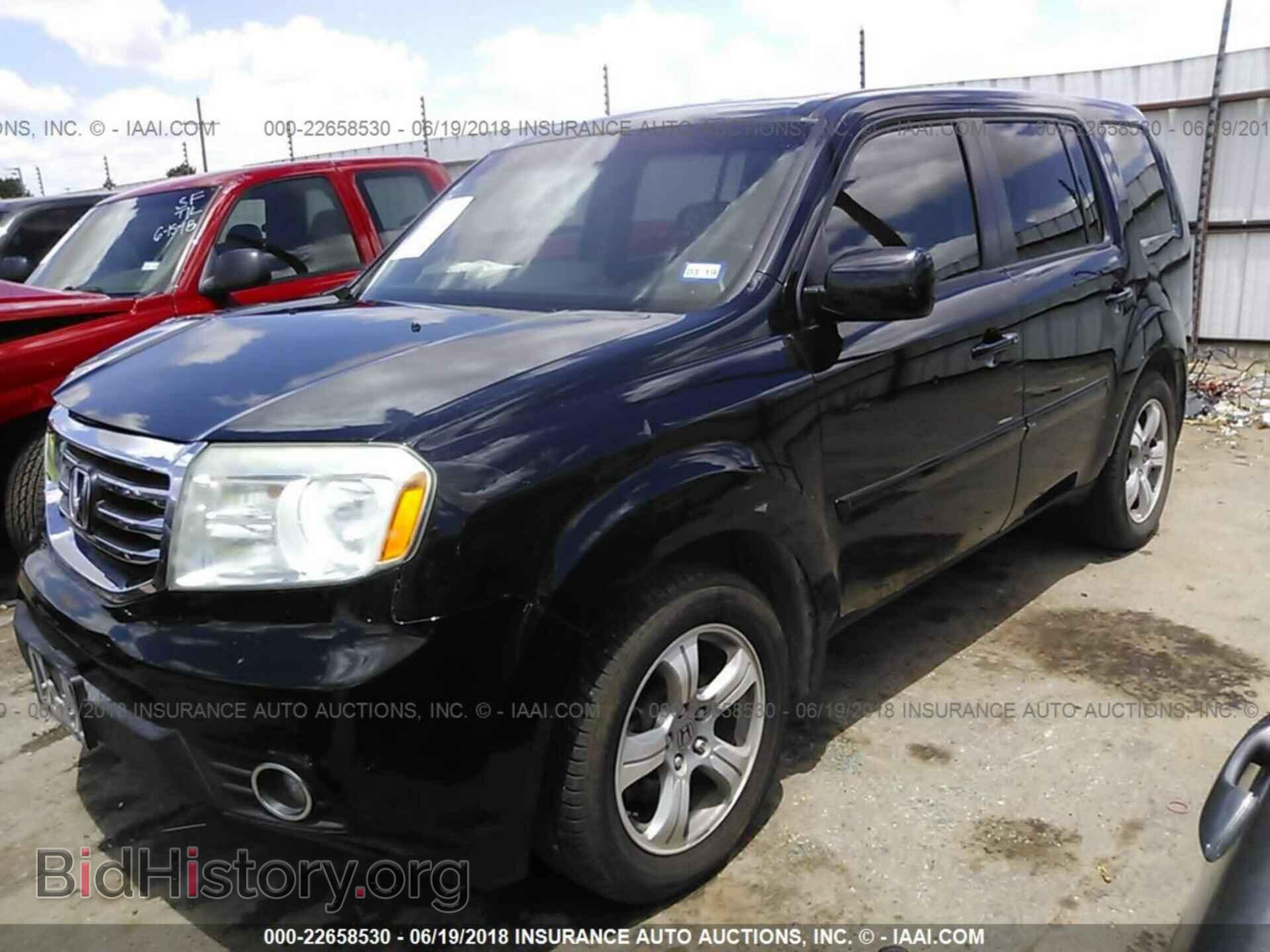 2013 Honda Pilot - VIN: 5FNYF3H66DB017940 - Фото 2