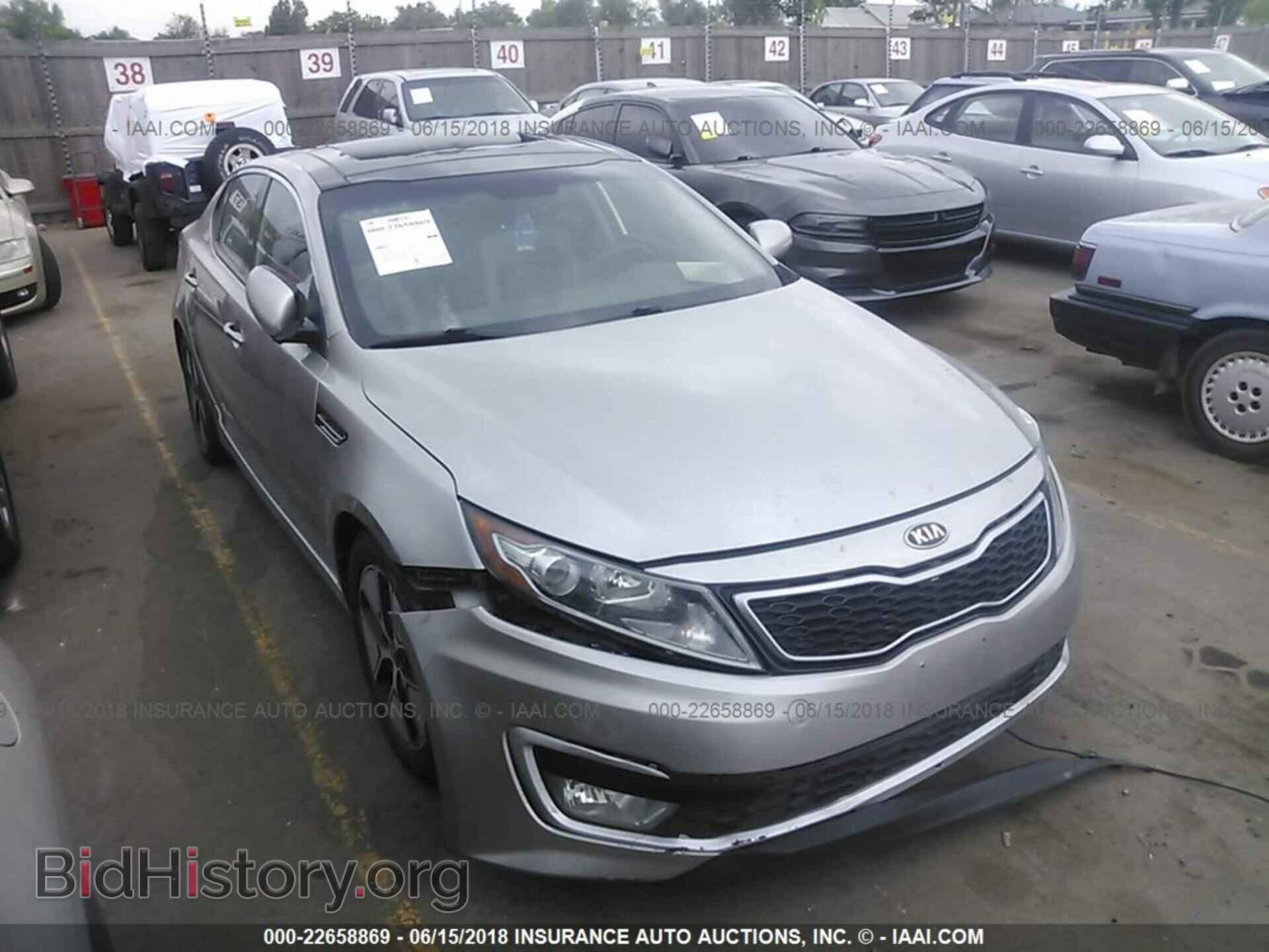 Фотография KNAGM4AD3C5023627 - Kia Optima 2012