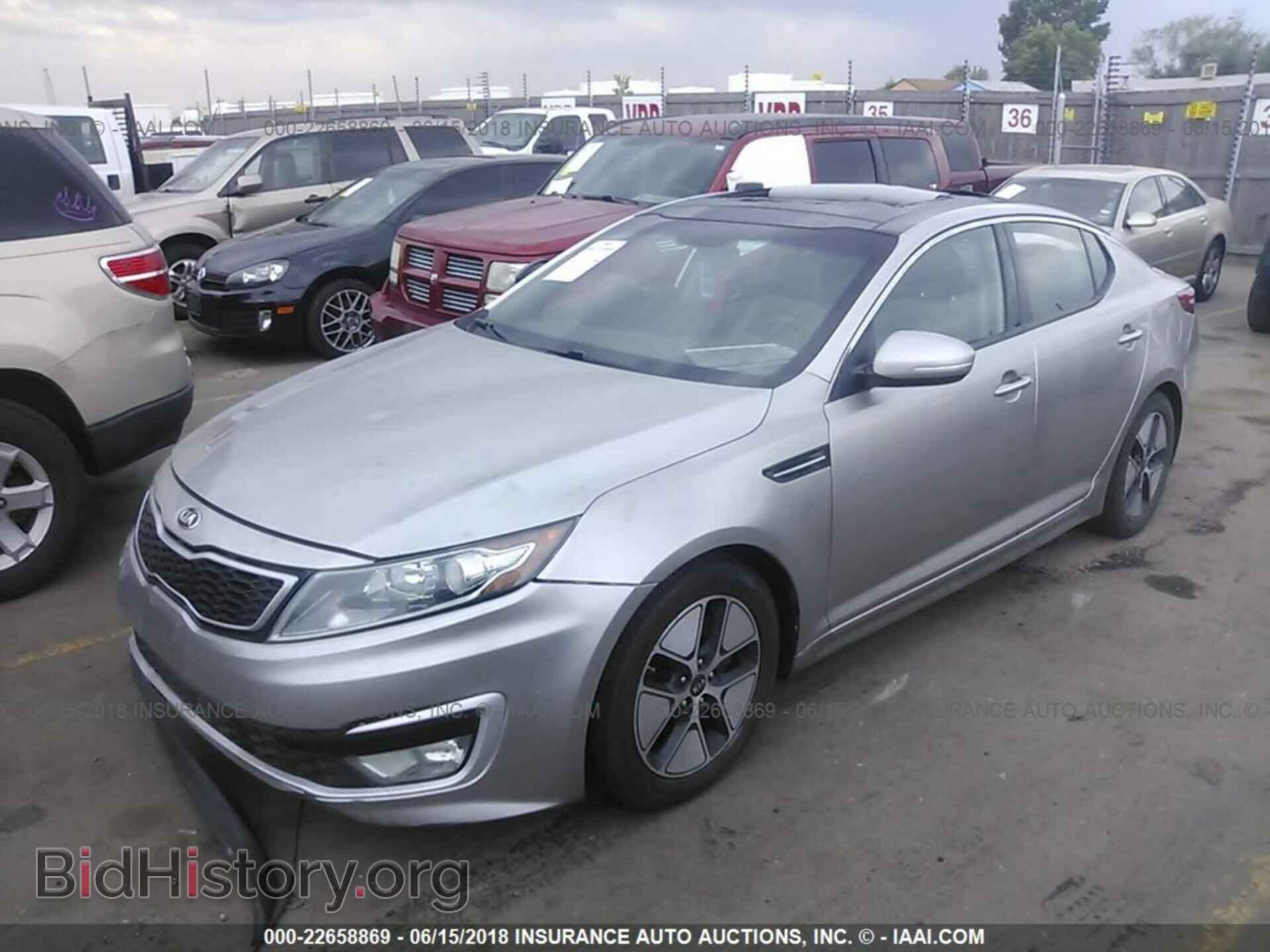 2012 Kia Optima - VIN: KNAGM4AD3C5023627 - Фото 2