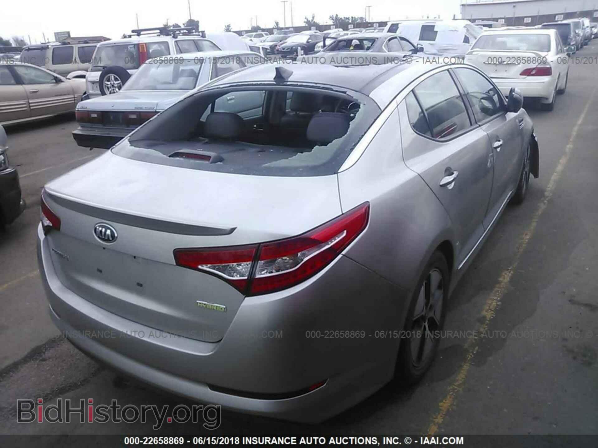 2012 Kia Optima - VIN: KNAGM4AD3C5023627 - Фото 4