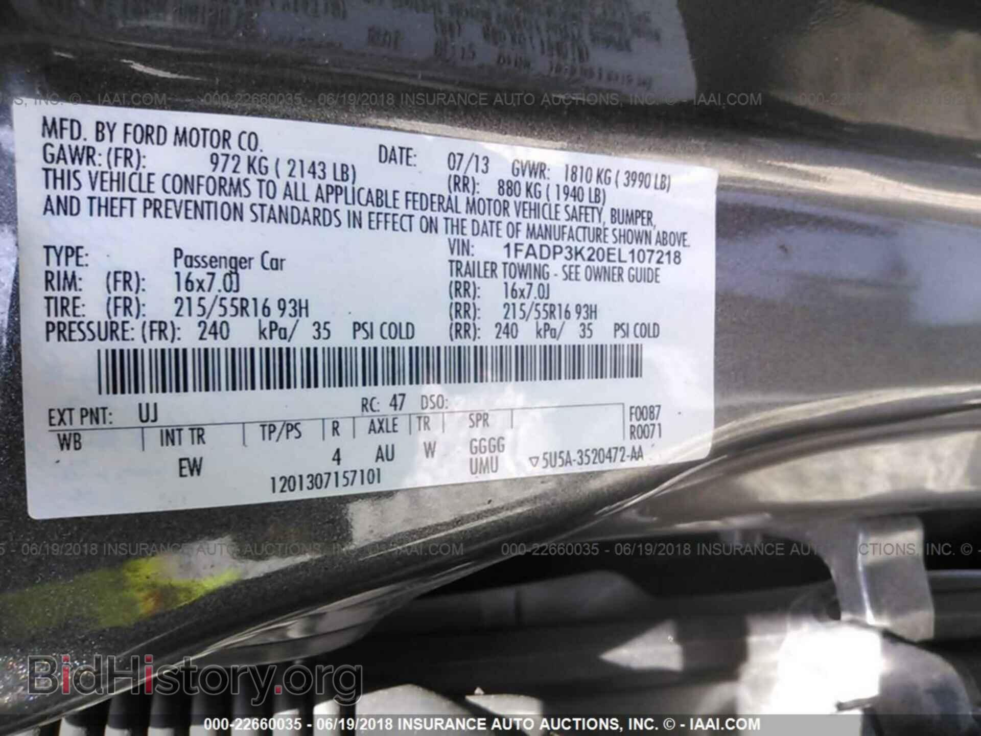 2014 Ford Focus - VIN: 1FADP3K20EL107218 - Photo 9