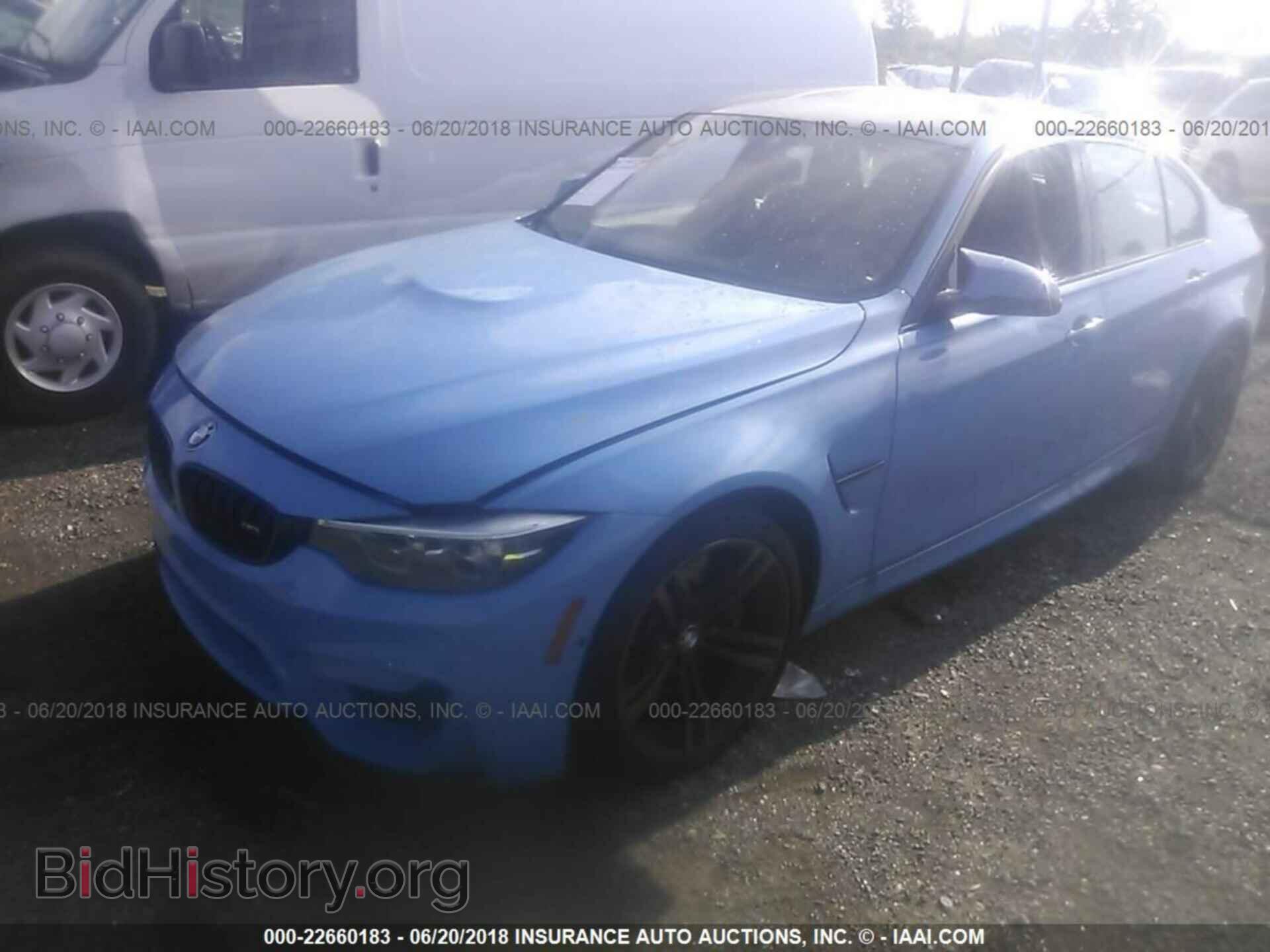 2018 Bmw M3 - VIN: WBS8M9C52J5J79125 - Photo 2