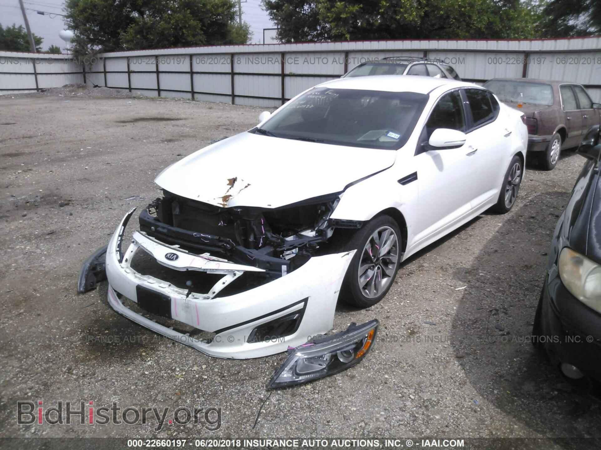 2014 Kia Optima - VIN: 5XXGR4A79EG319829 - Фото 2