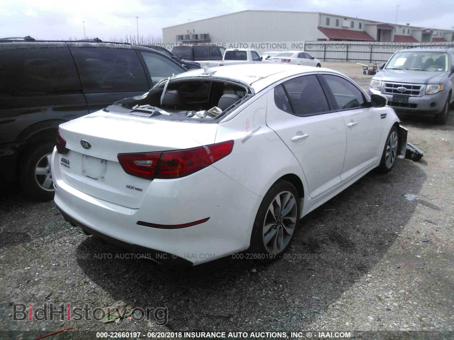 2014 Kia Optima - VIN: 5XXGR4A79EG319829 - Фото 4