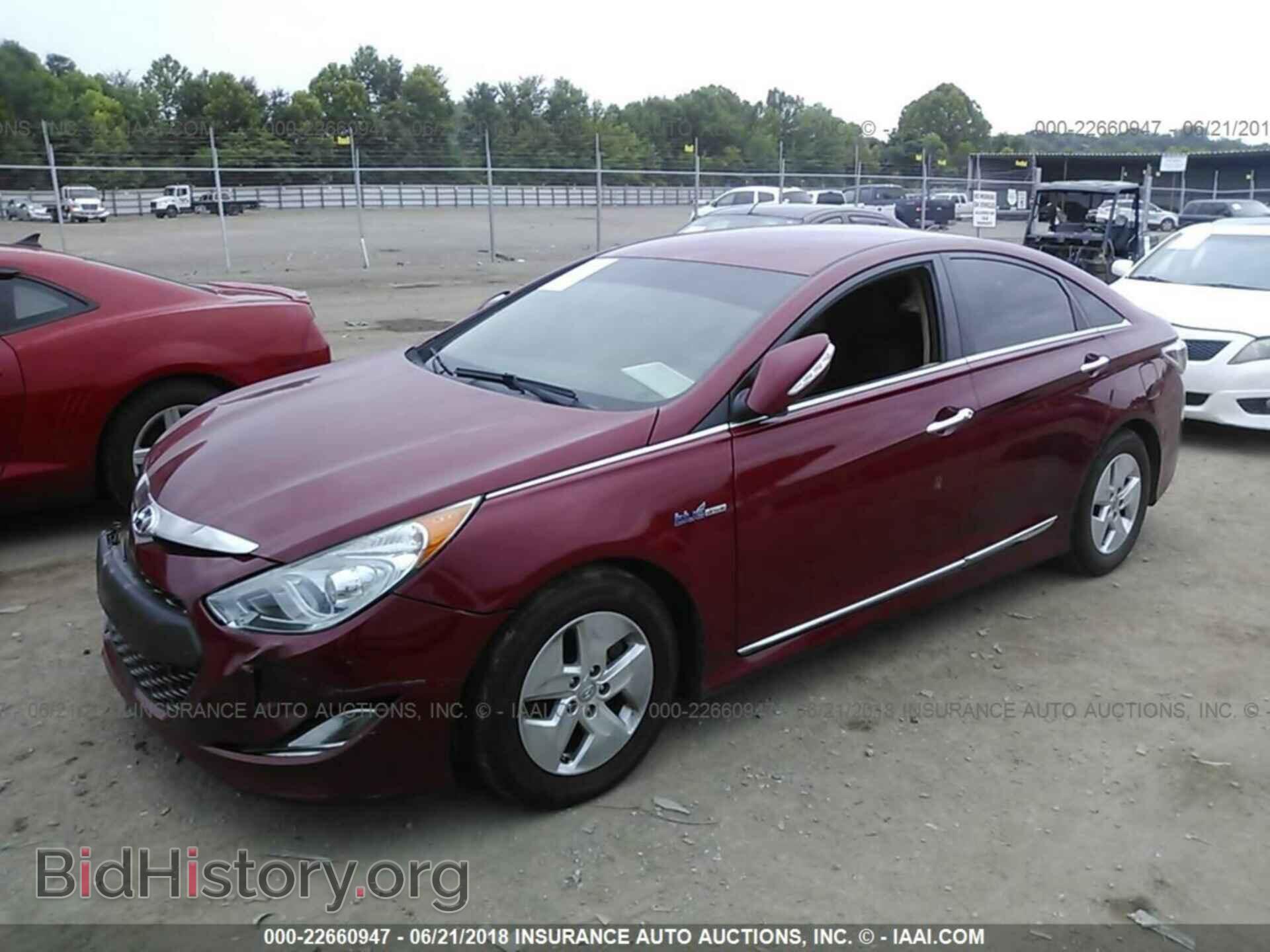 2012 Hyundai Sonata - VIN: KMHEC4A42CA046672 - Фото 2