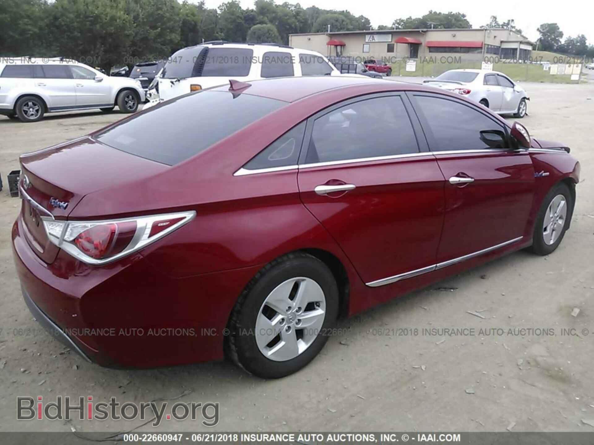 2012 Hyundai Sonata - VIN: KMHEC4A42CA046672 - Фото 4