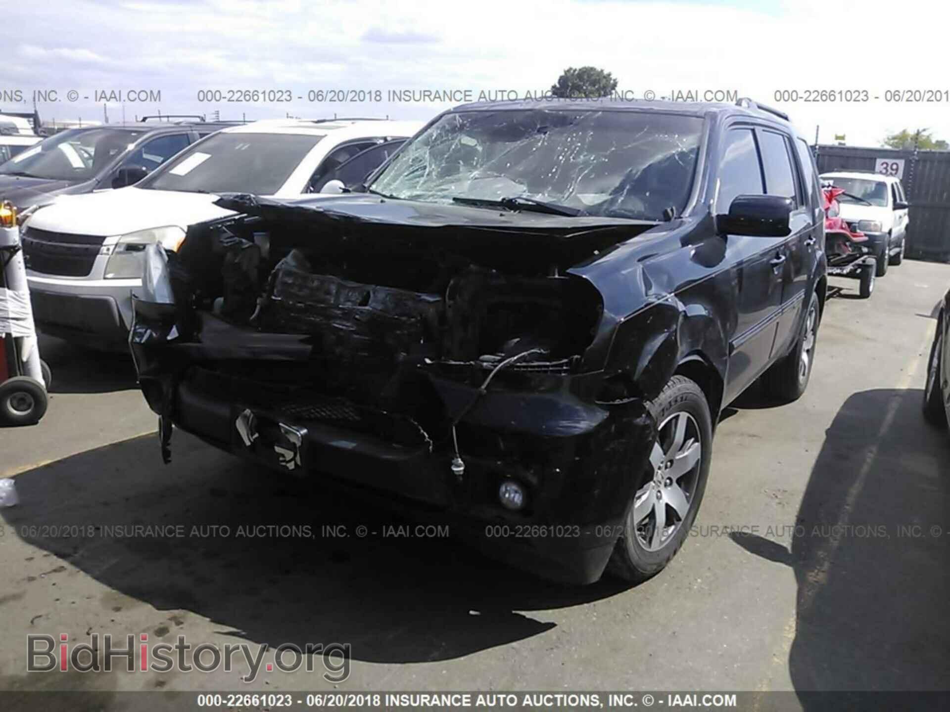 2012 Honda Pilot - VIN: 5FNYF3H95CB018490 - Фото 2
