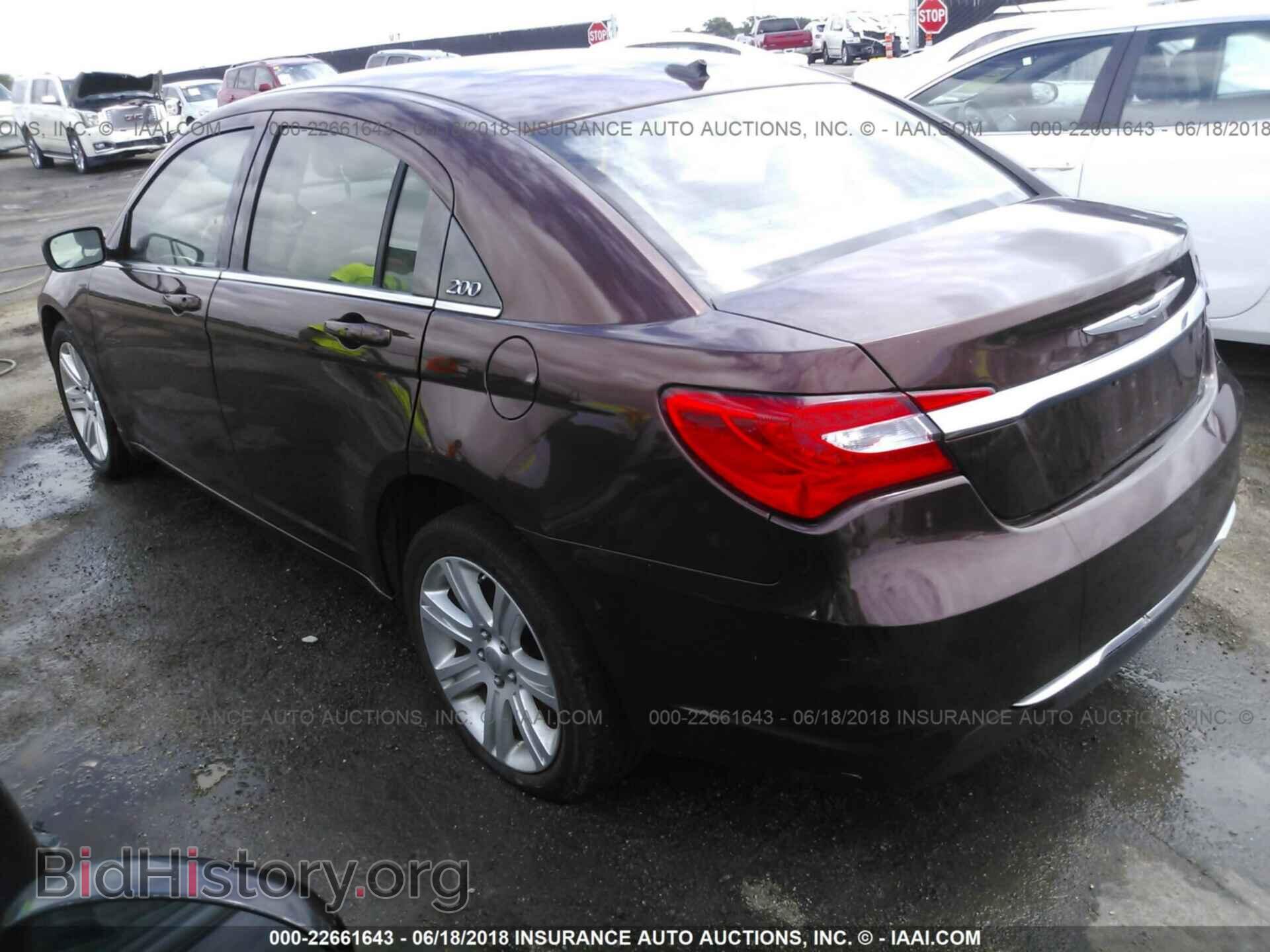 2012 Chrysler 200 - VIN: 1C3CCBBBXCN189198 - Photo 3