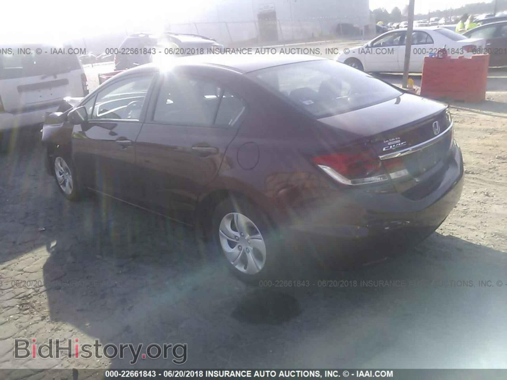 2014 Honda Civic - VIN: 19XFB2F55EE085807 - Фото 3