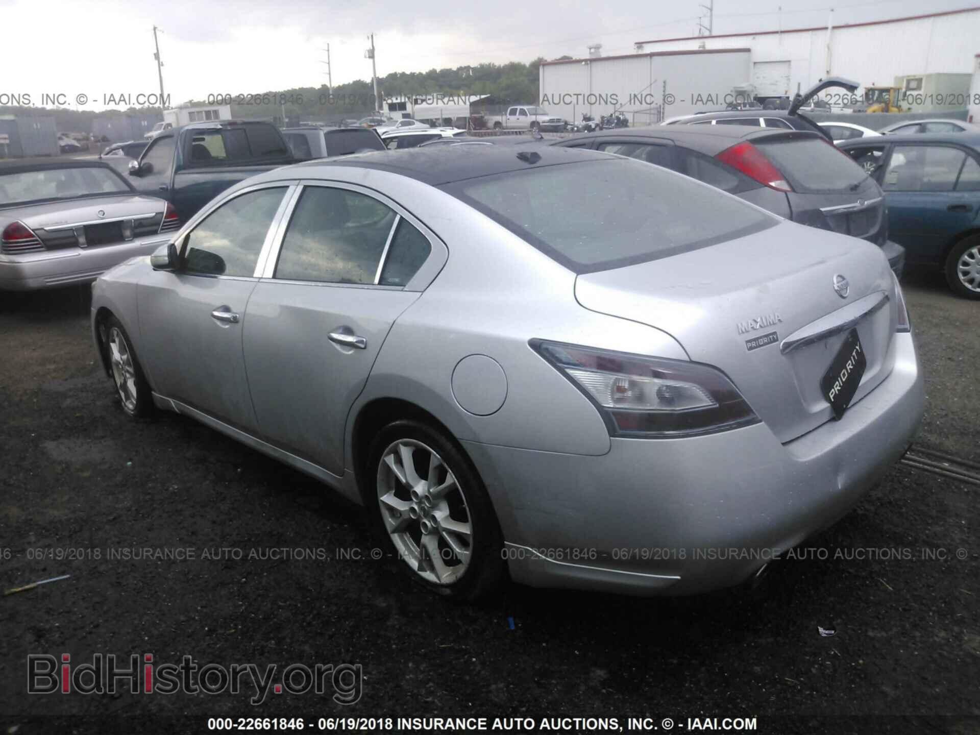 2012 Nissan Maxima - VIN: 1N4AA5AP7CC844507 - Фото 3