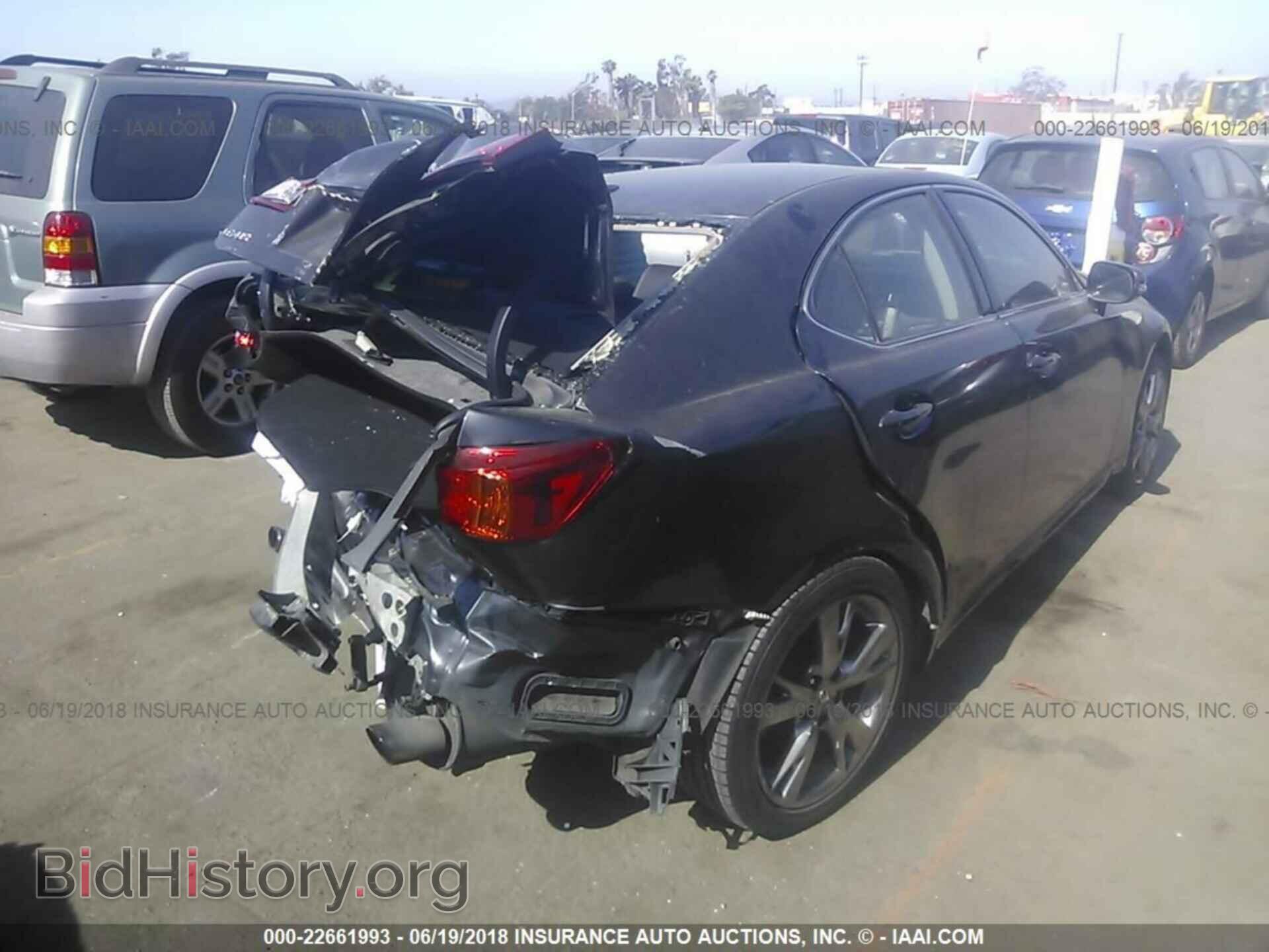 2009 LEXUS IS - VIN: JTHBK262695092592 - Фото 4